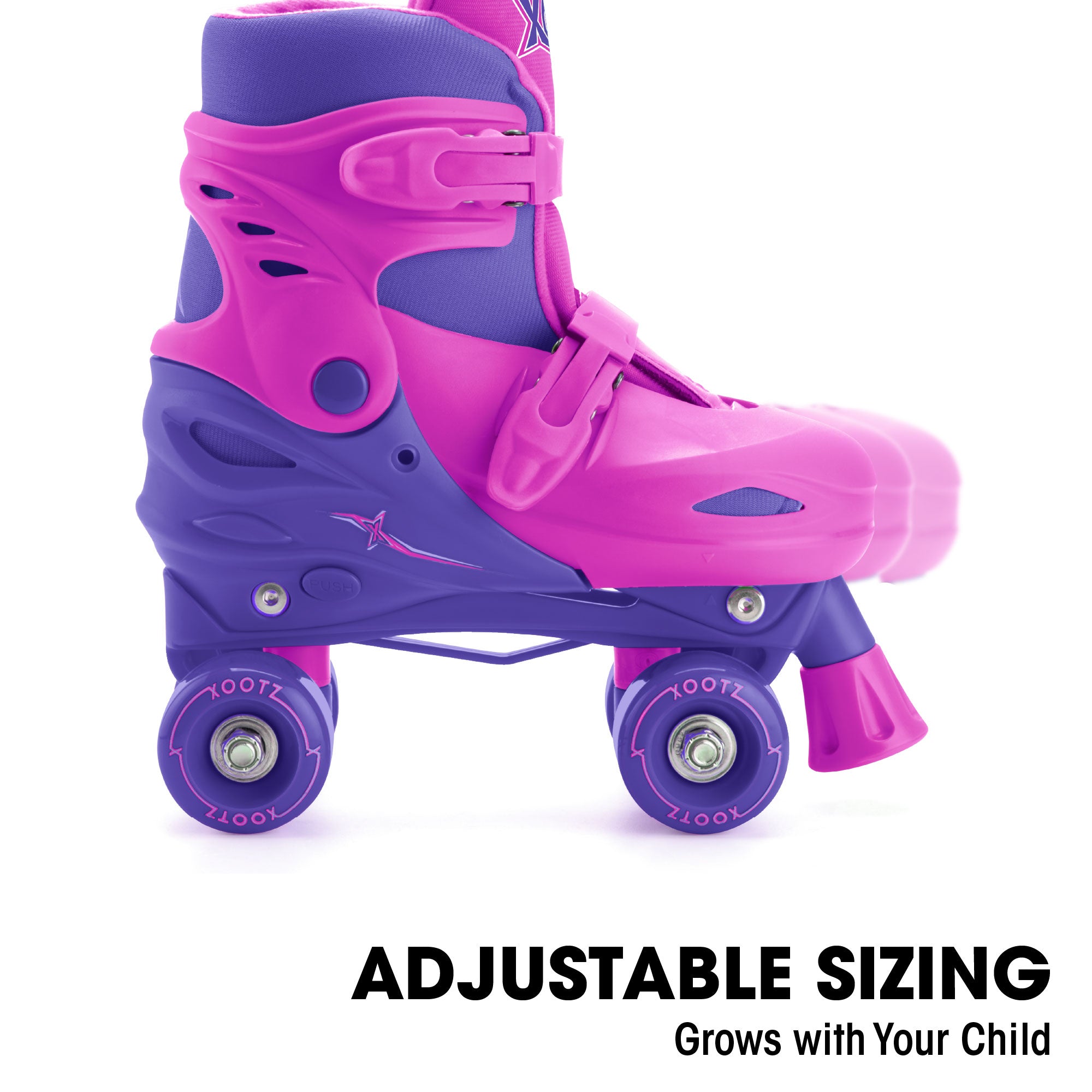 Adjustable Quad Skates - Purple