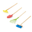 4 Piece Long Handle Tool Set