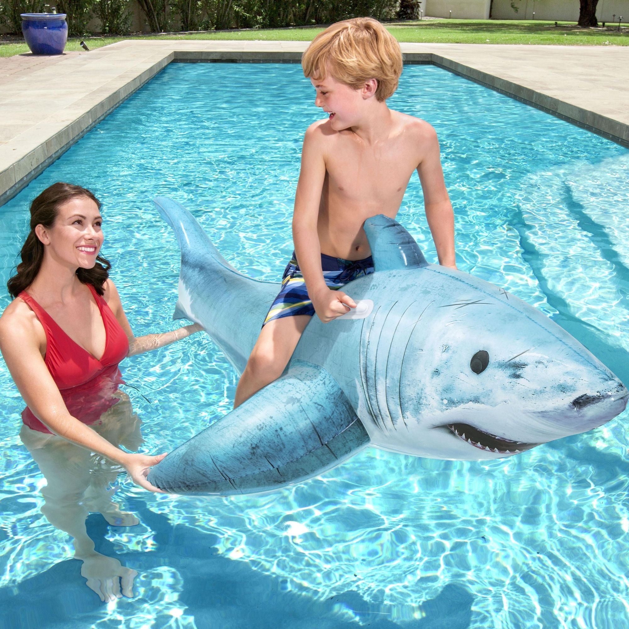 bestway inflatable ride on