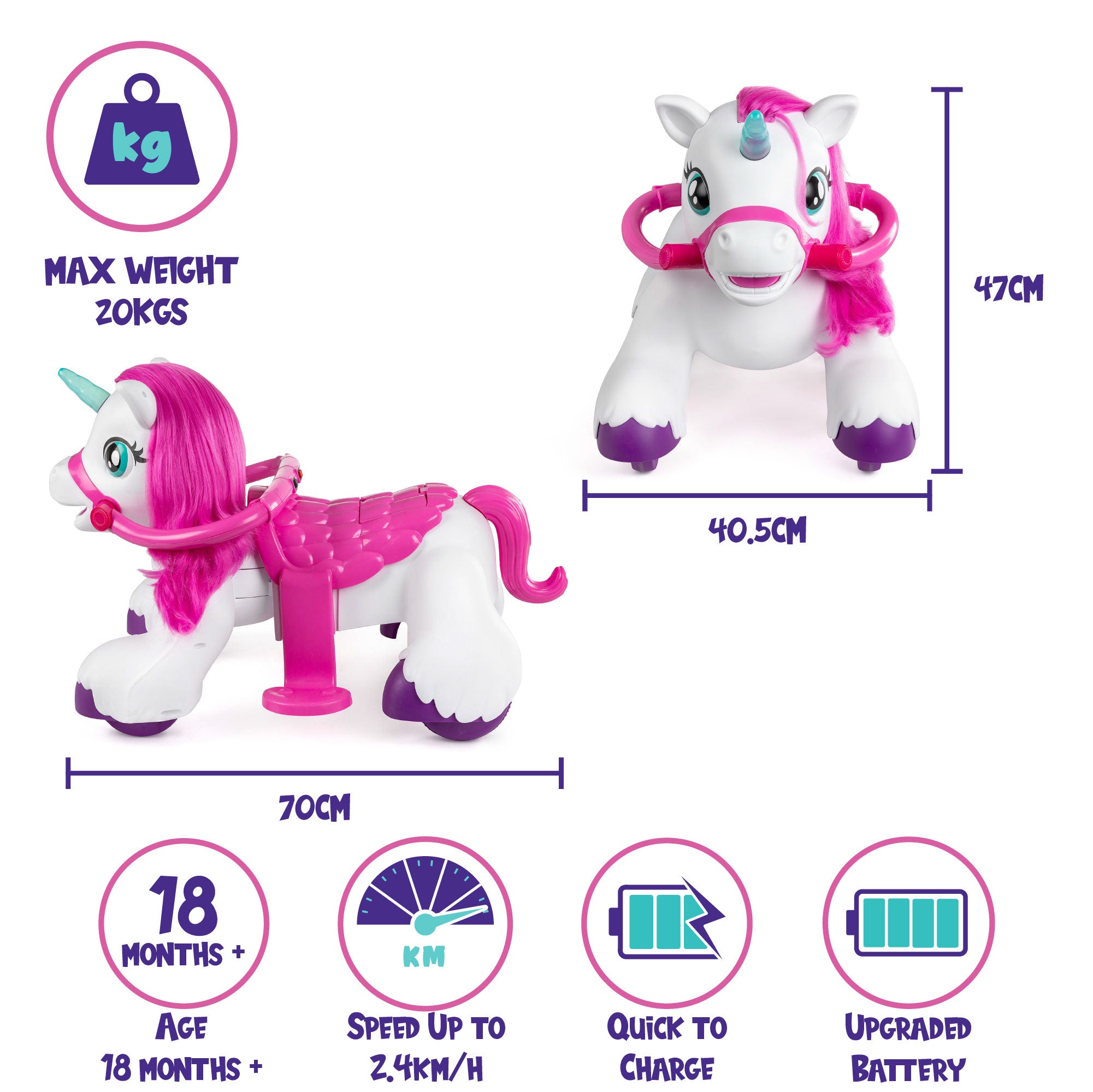 Unicorn Electric Ride-On