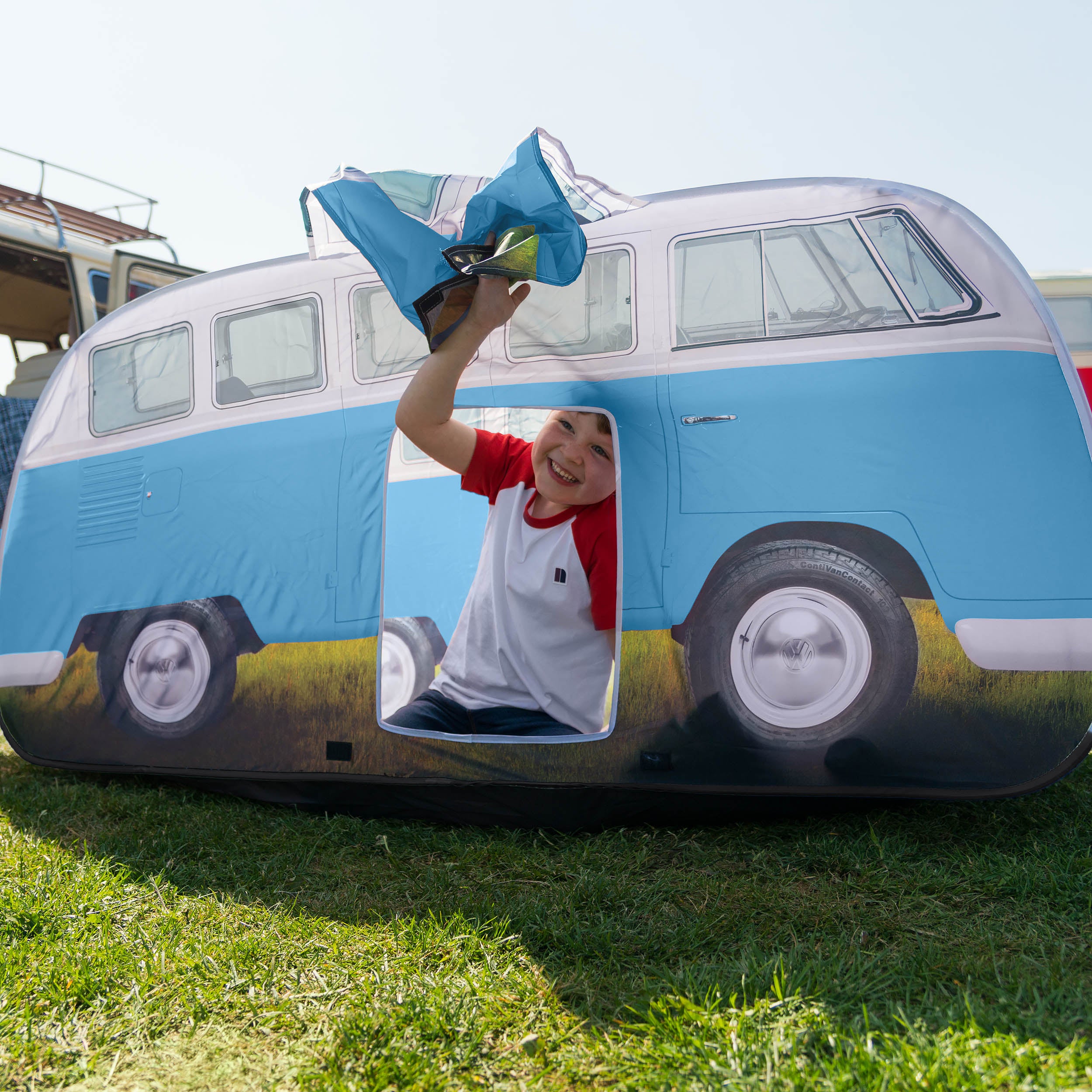 VW Kids Pop Up Tent - Dove Blue