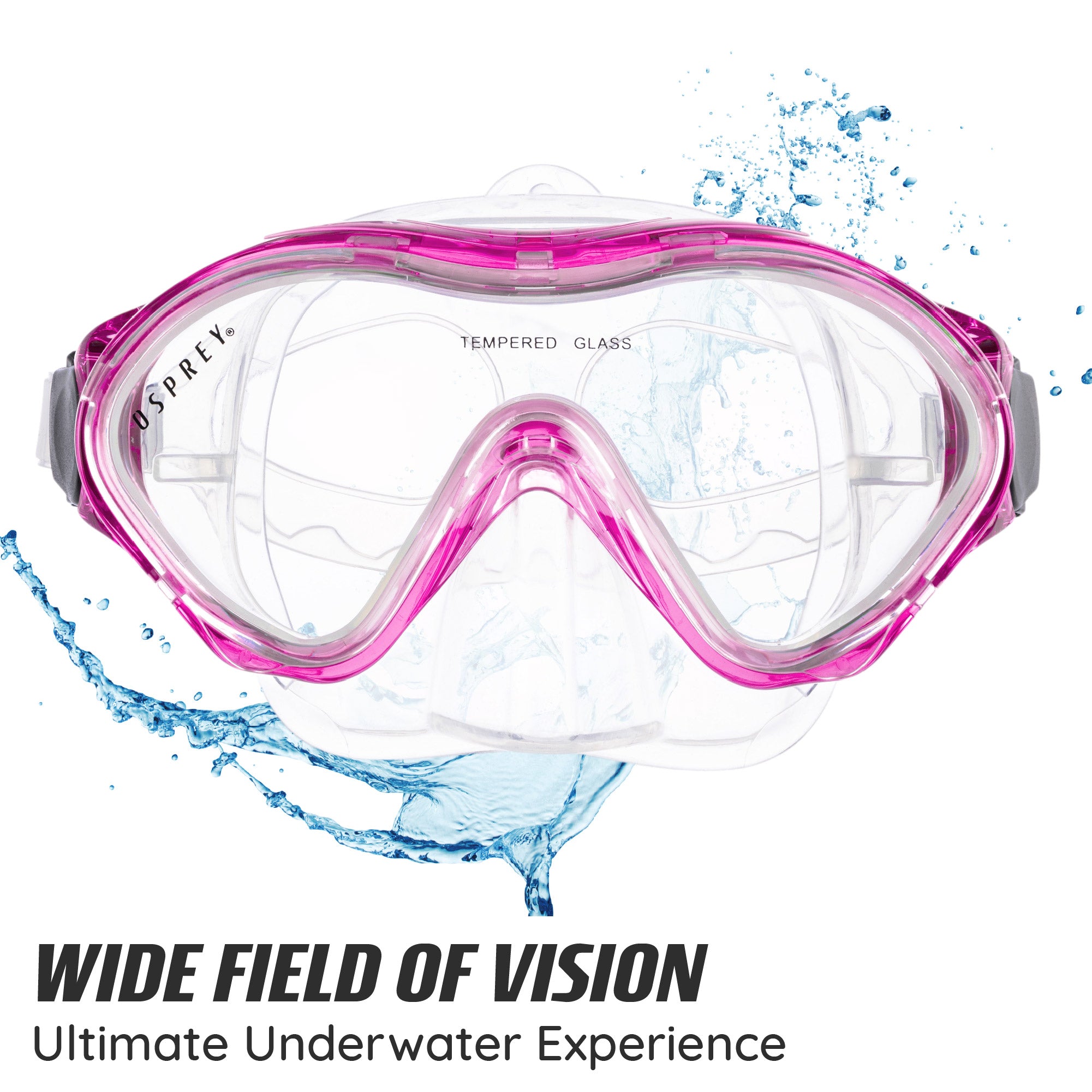 Osprey Junior Snorkel Set - Pink