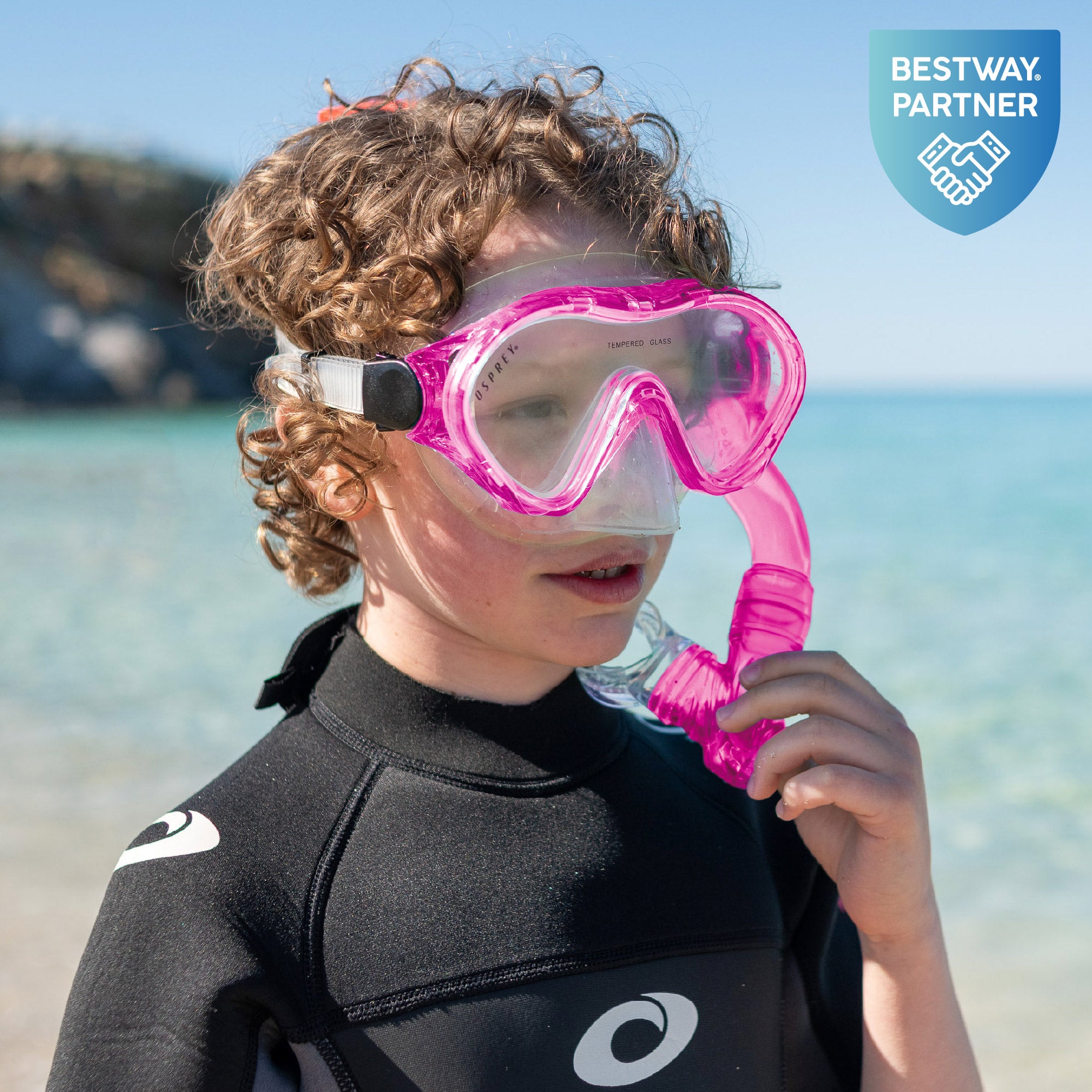 Osprey Junior Snorkel Set - Pink