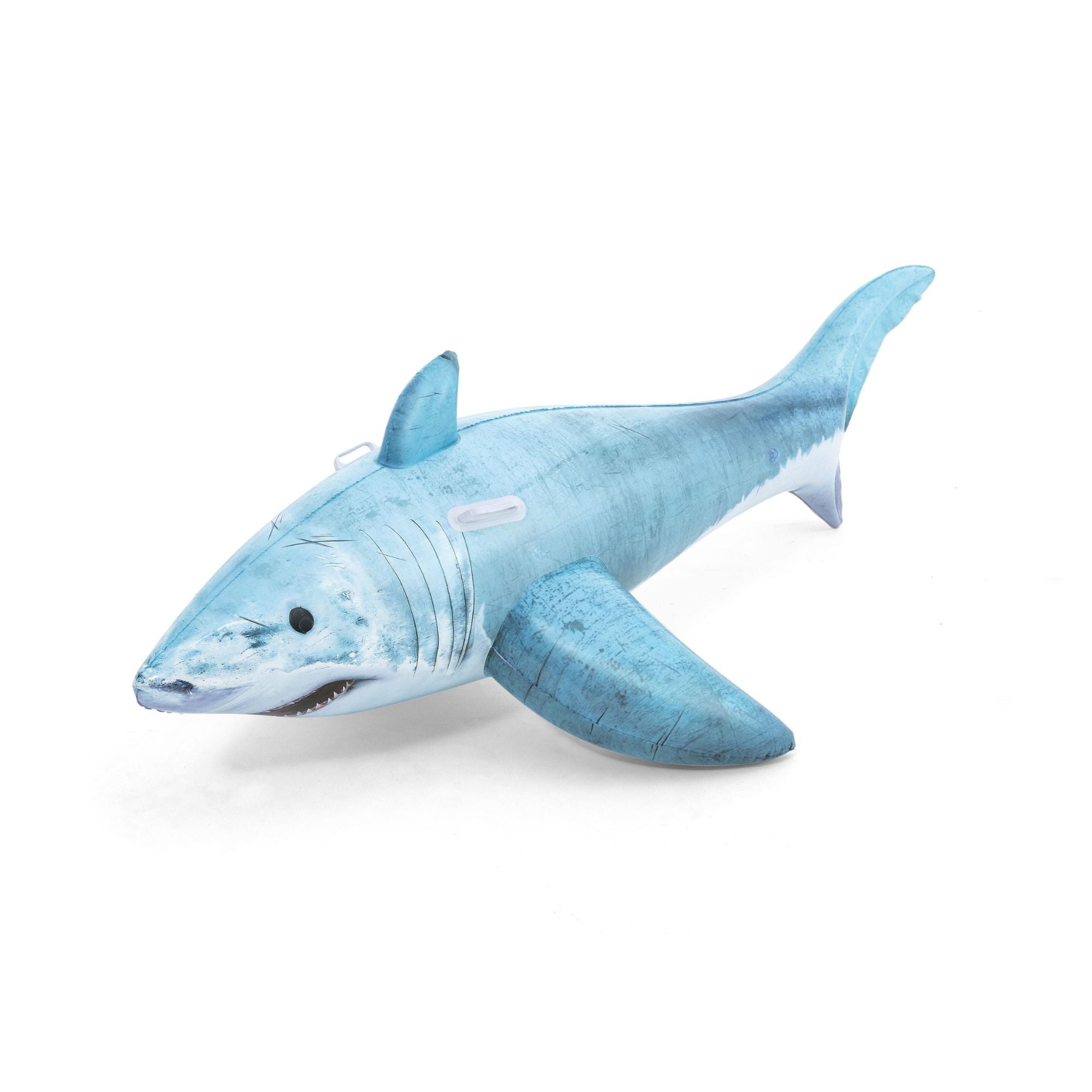 Tiburón Inflable Gigante Para Piscina – Diseño Realista De 99x66x43 Cm, PVC Resistente, Ligero Y Fácil De Inflar, Ideal Para Playa, Piscina Y Fiestas Temáticas