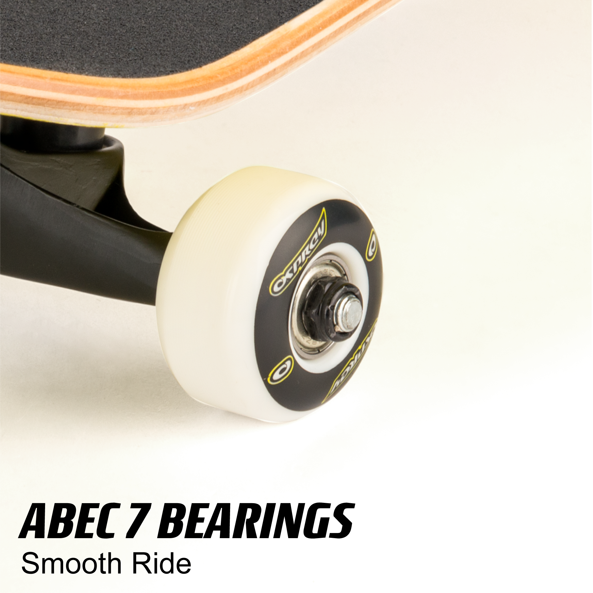 8" x 31" Complete Double Kick Skateboard - Wrath