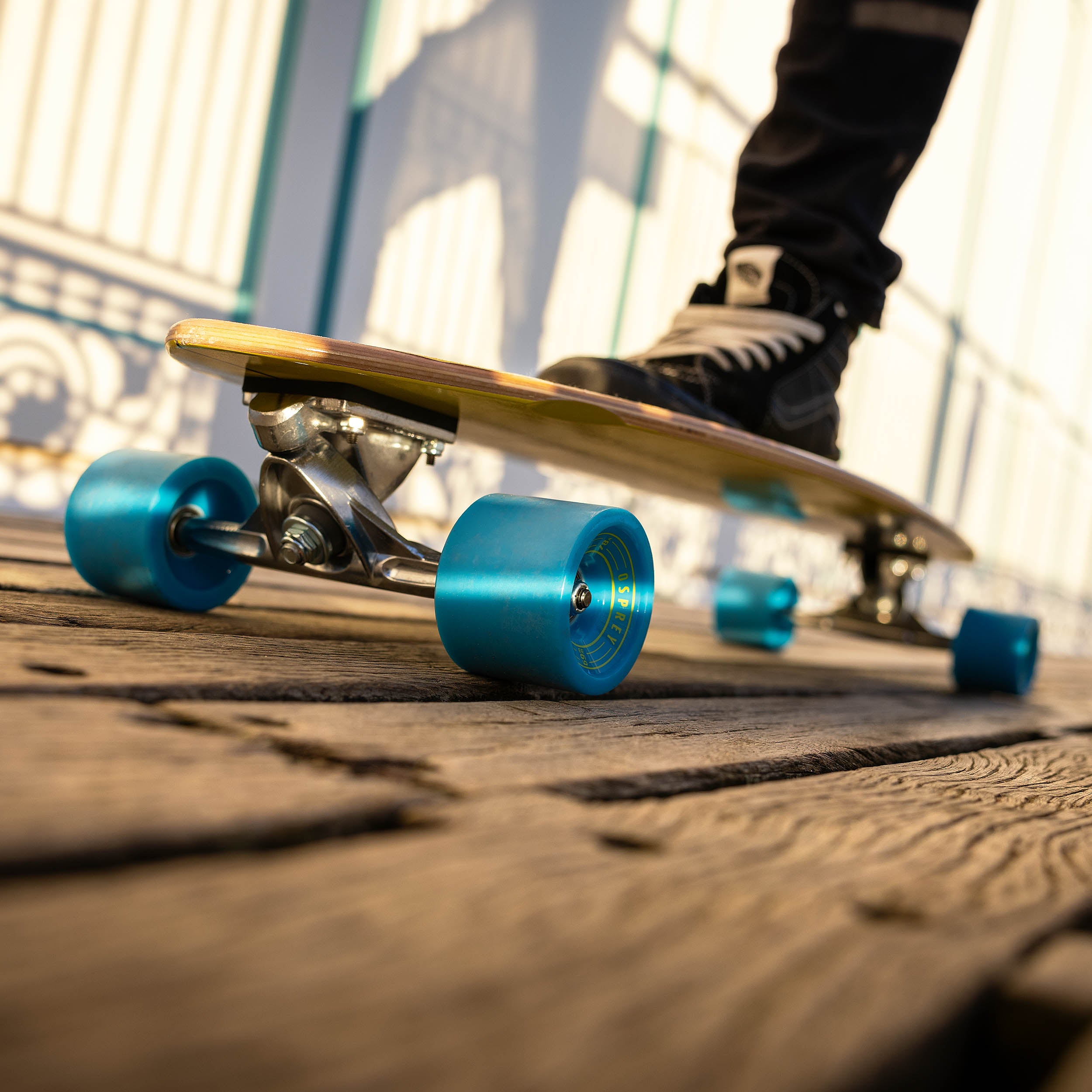 40" Pintail Longboard Skateboard - Stripe