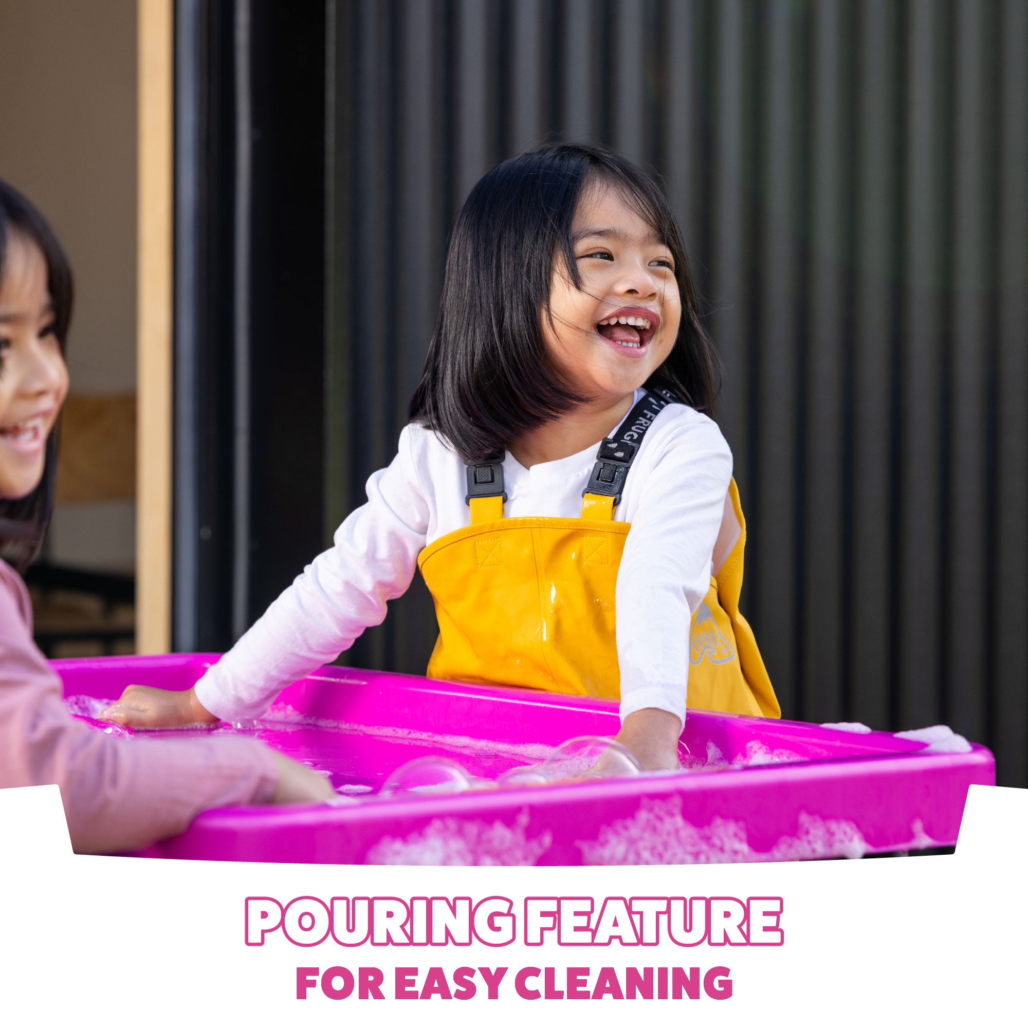 Plastic Play Tray Table - Pink