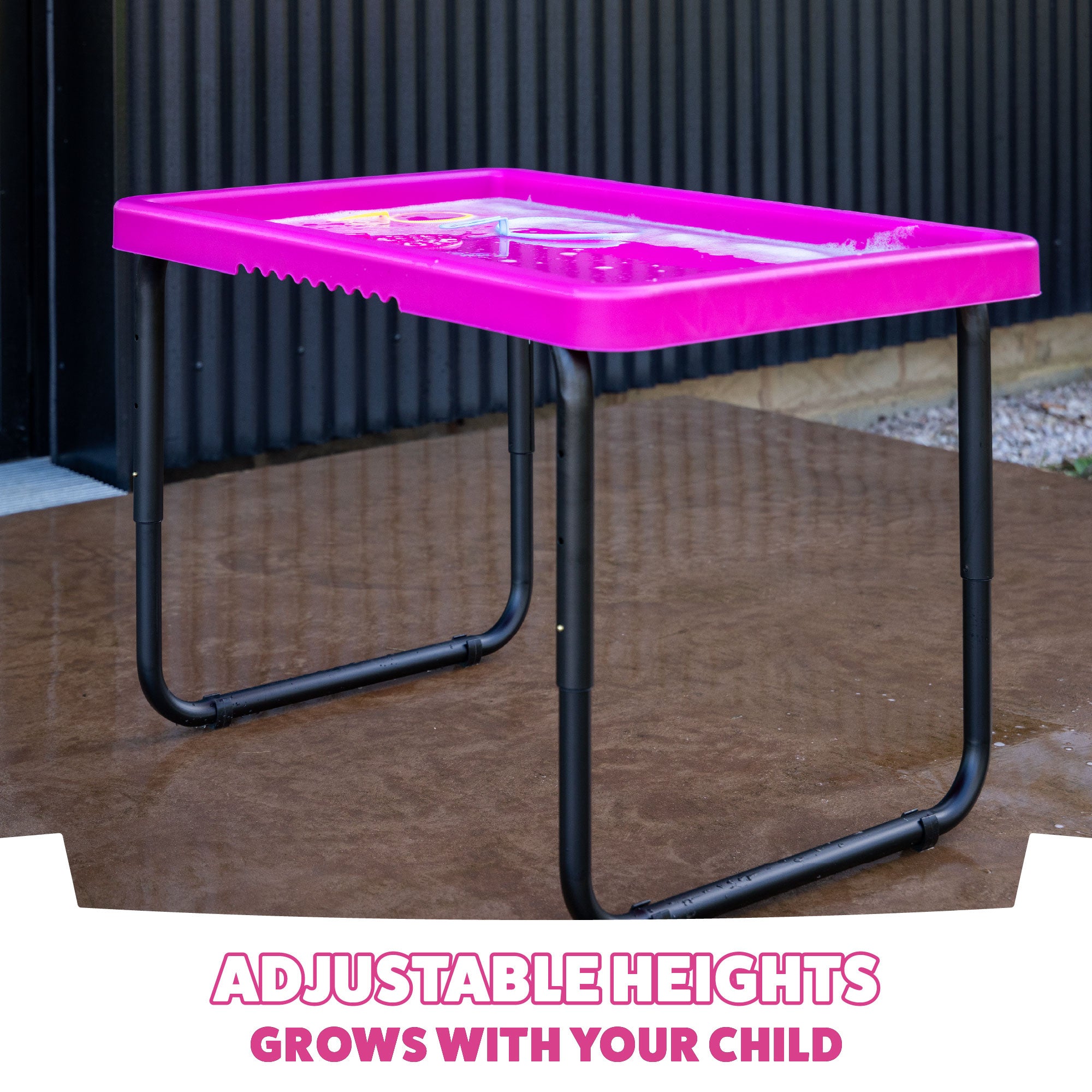 Plastic Play Tray Table - Pink