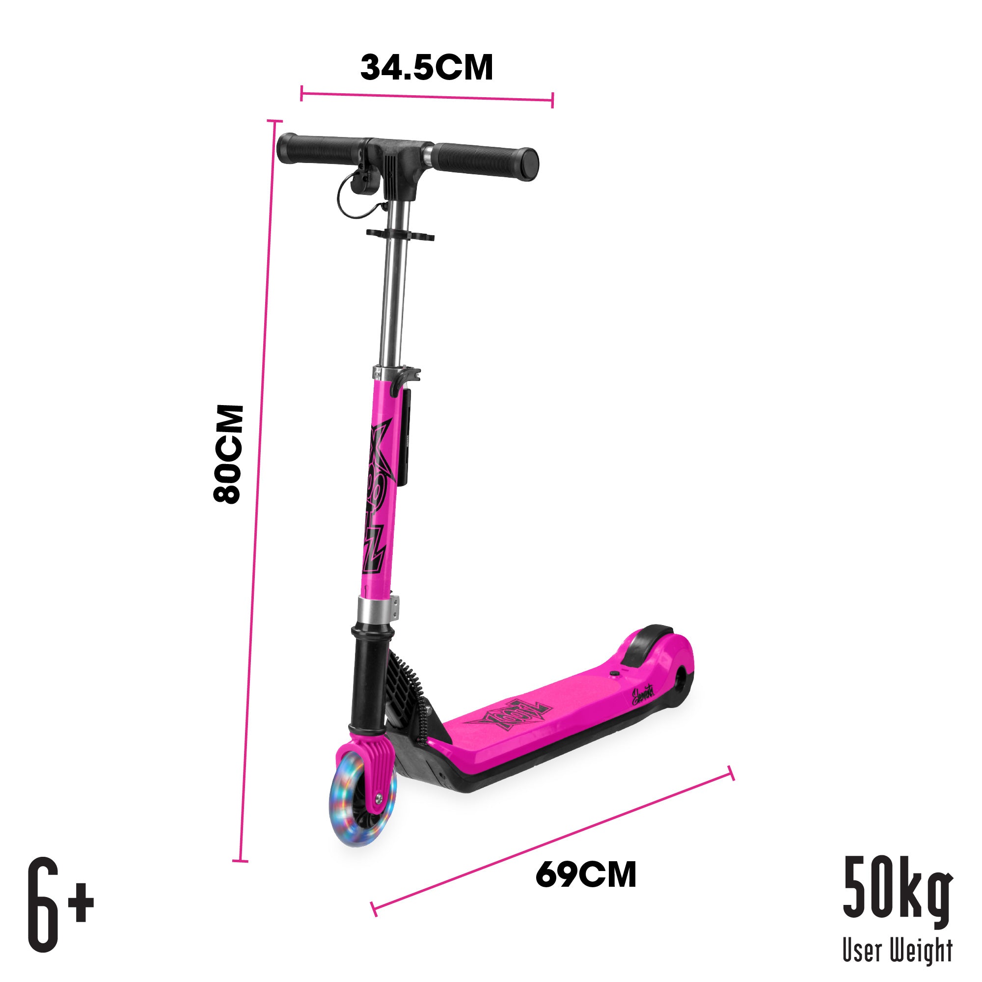 Elements Electric Scooter - Pink