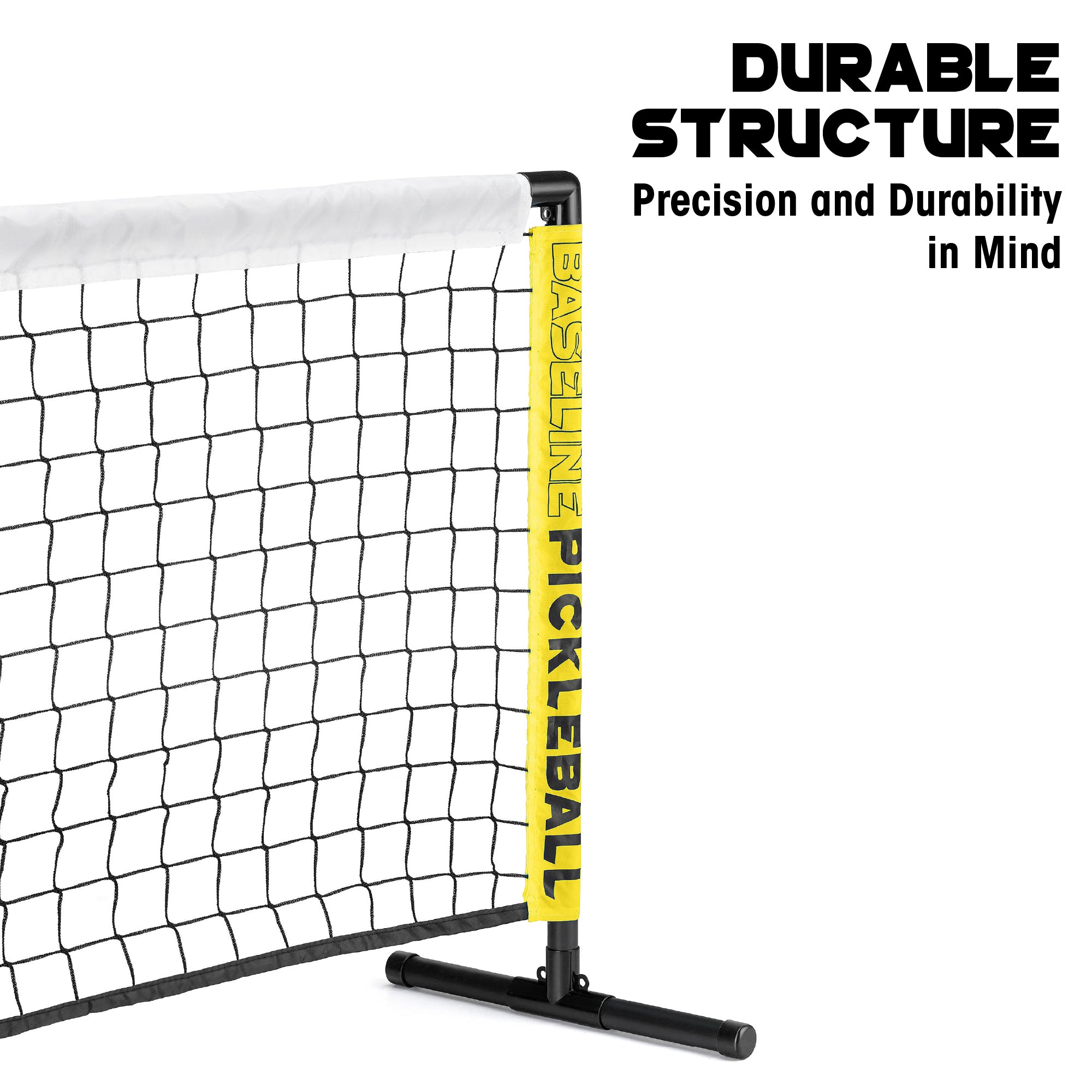 Pickleball Bat, Ball & Net - 4 Player