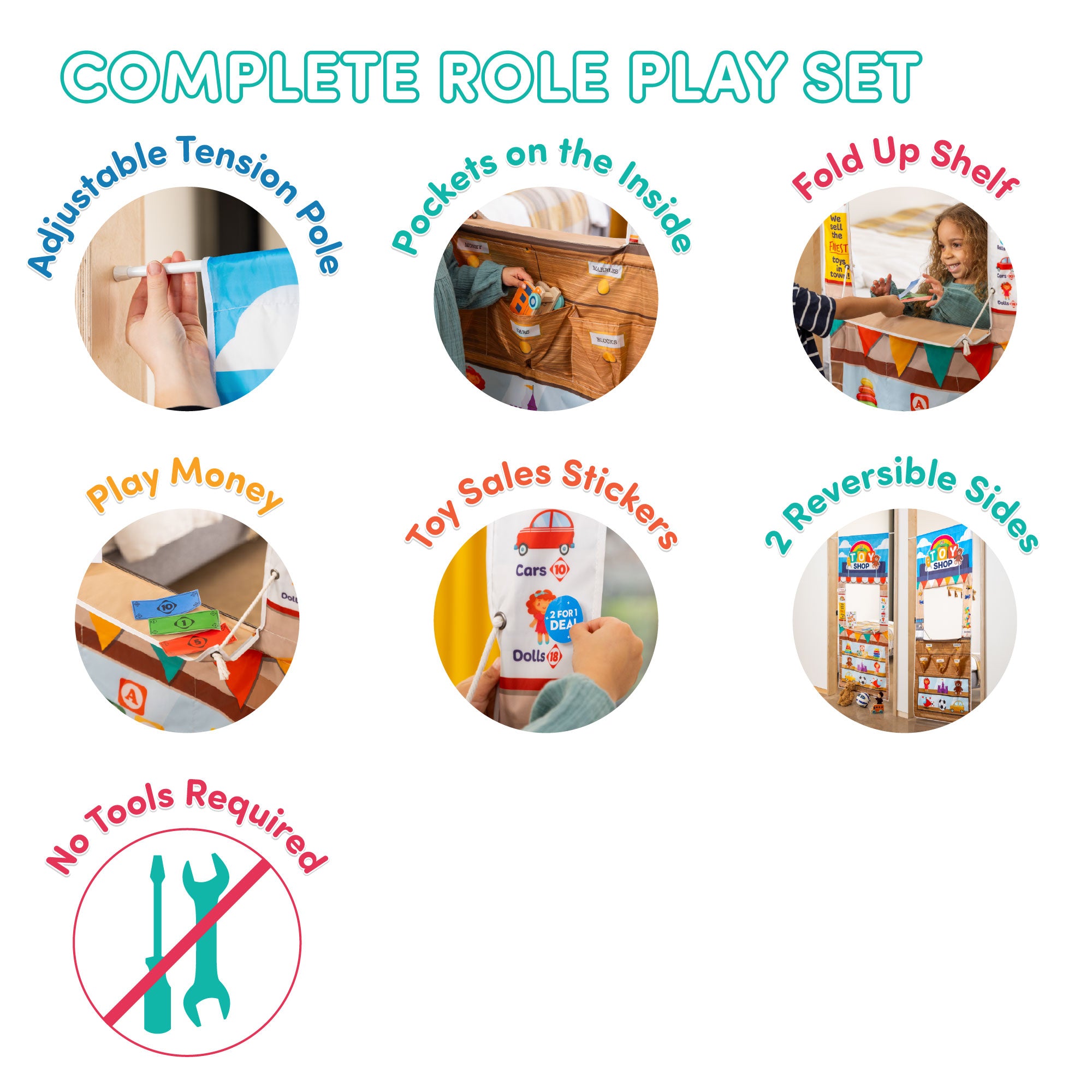 Toy Role Play Curtain