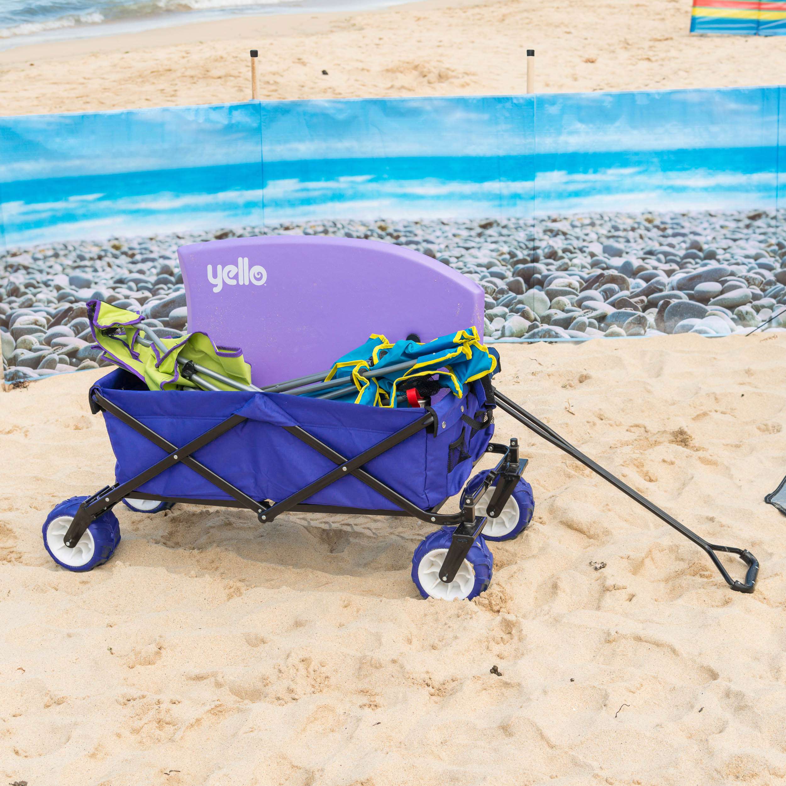 beach folding trolley
