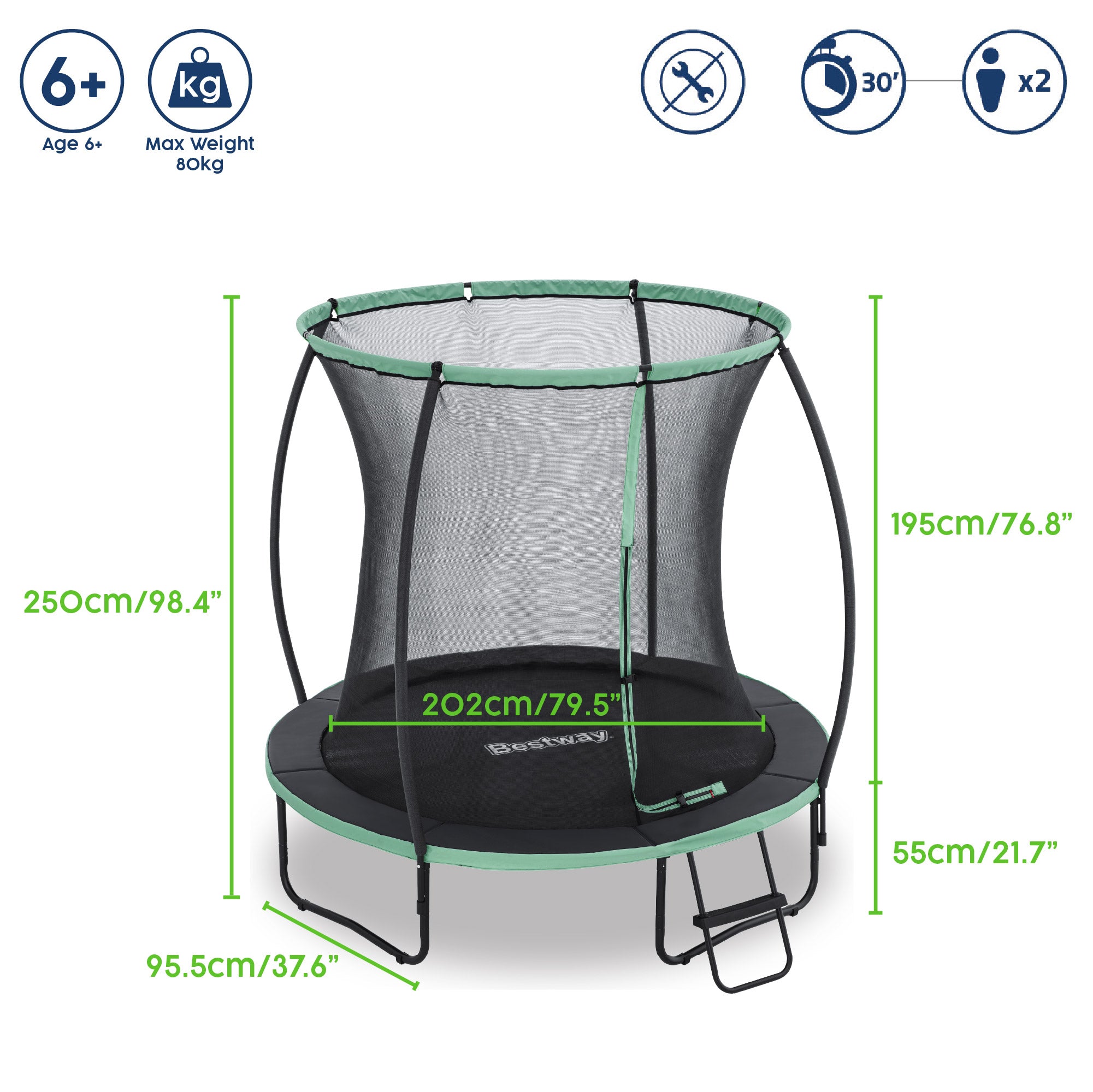 outdoor trampoline