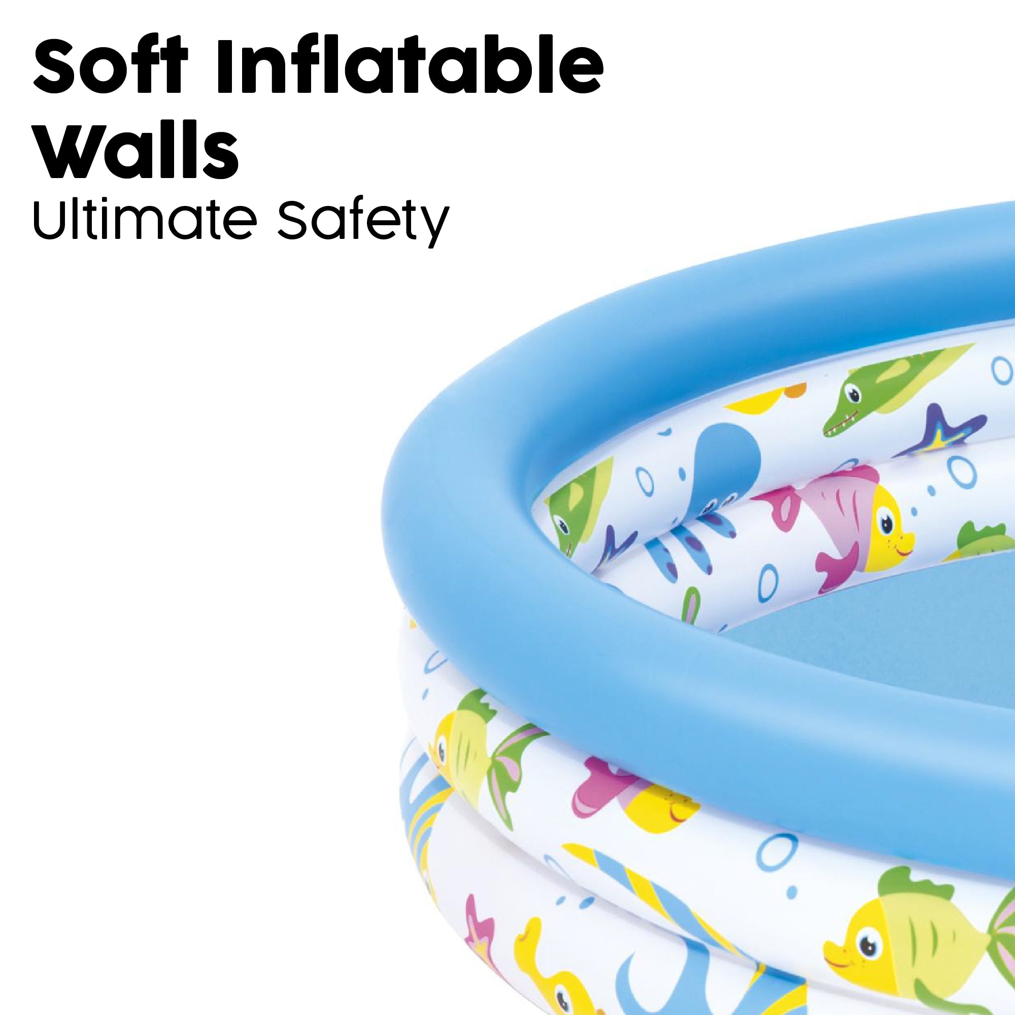 soft inflatable paddling pool for kids
