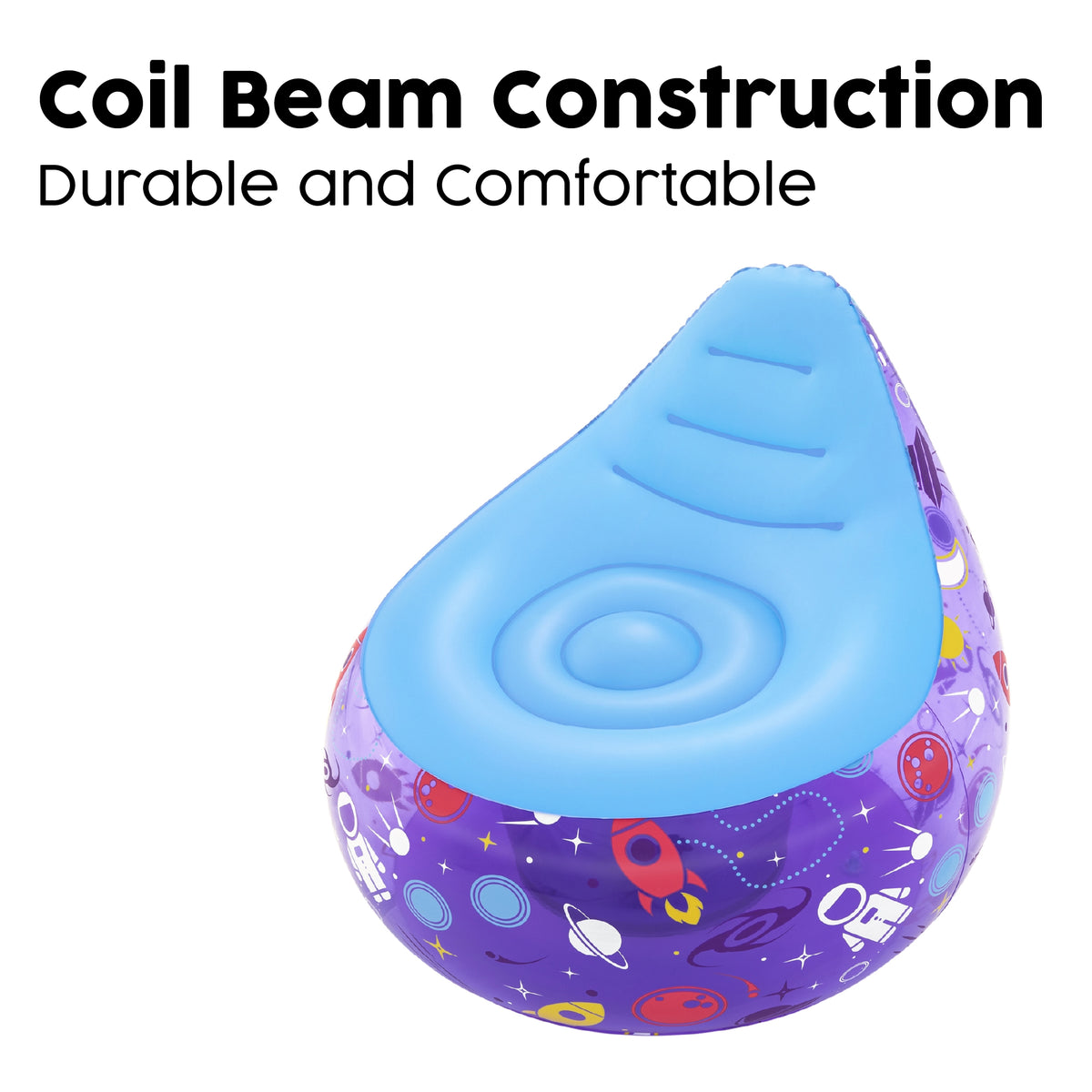 inflatable gaming chair with led lights