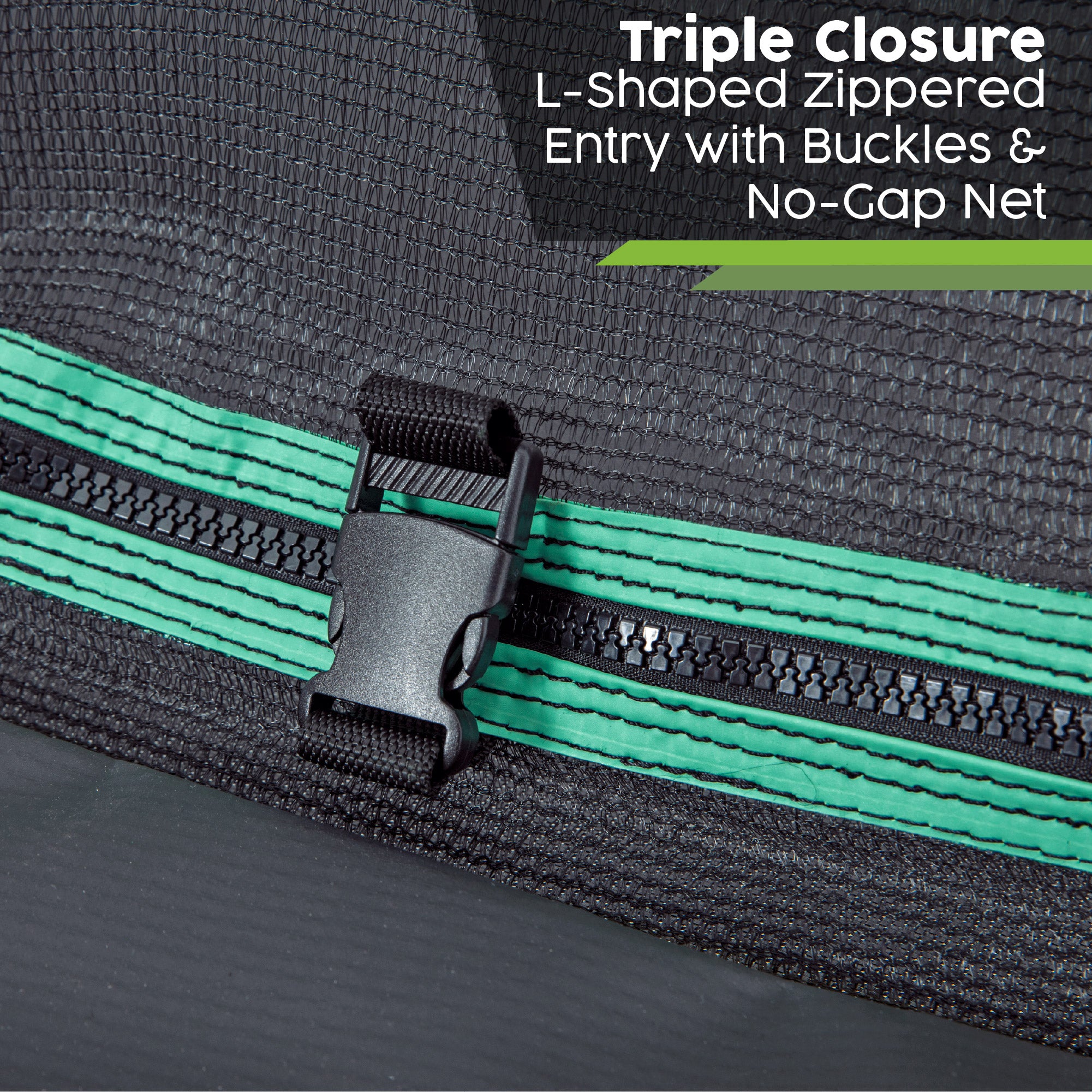 safe large outdoor trampoline