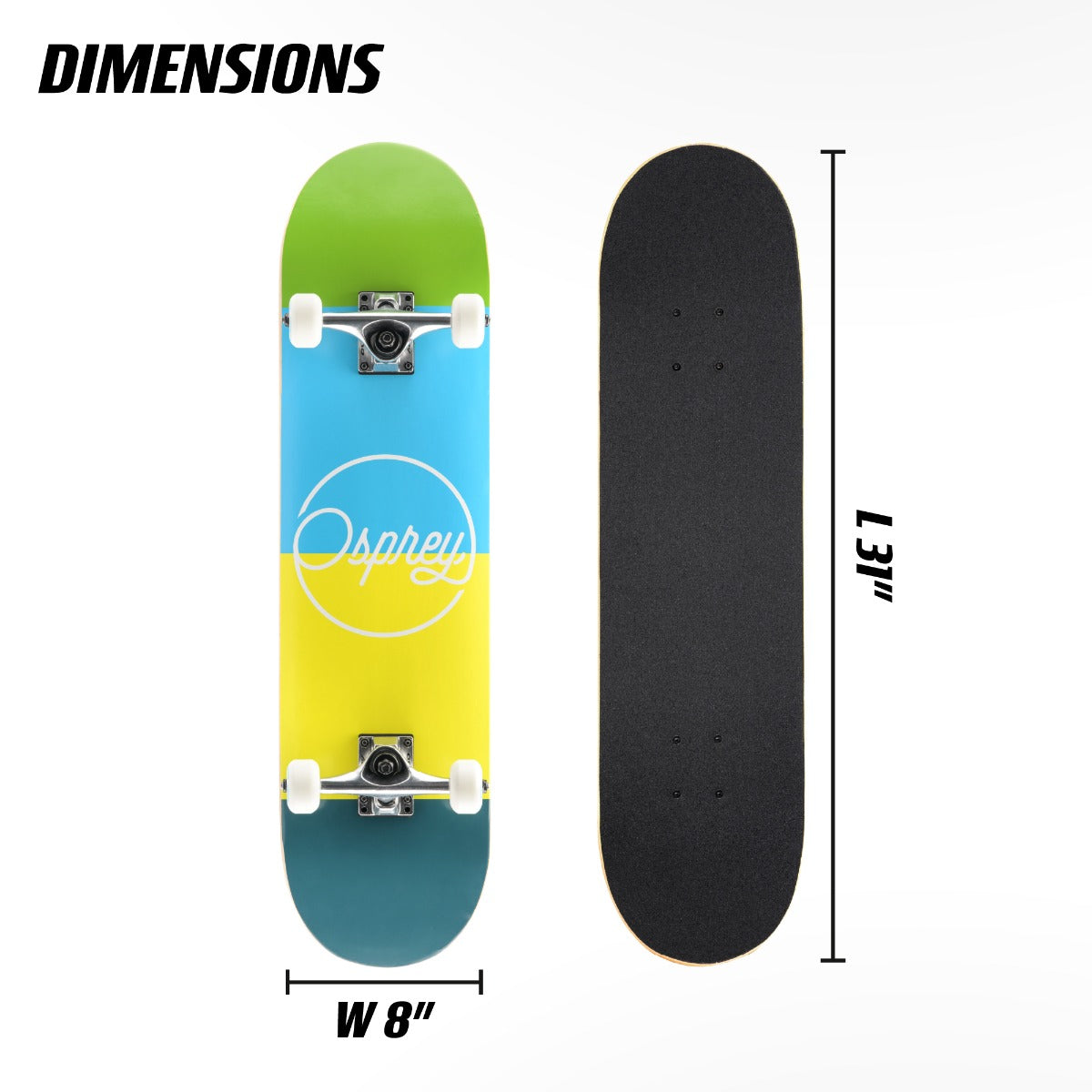 ABEC 7 bearing skateboard detail image