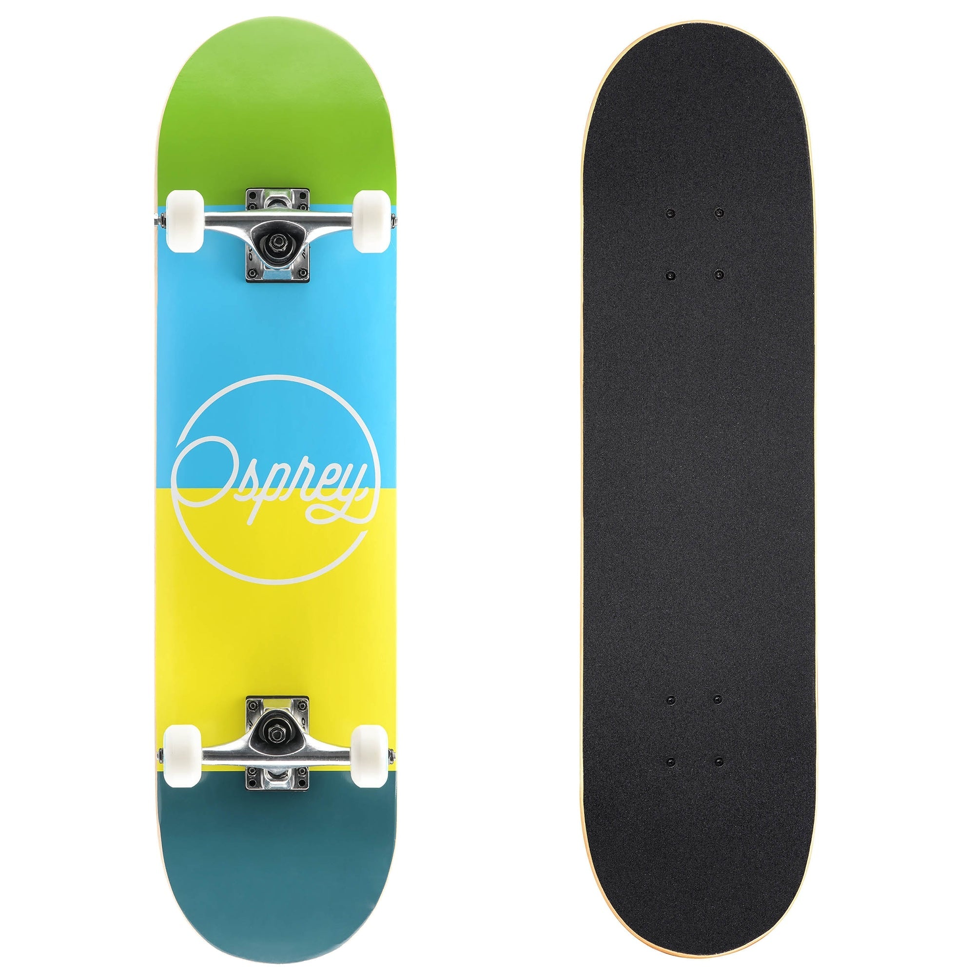 Toyrific kids skateboard with block design