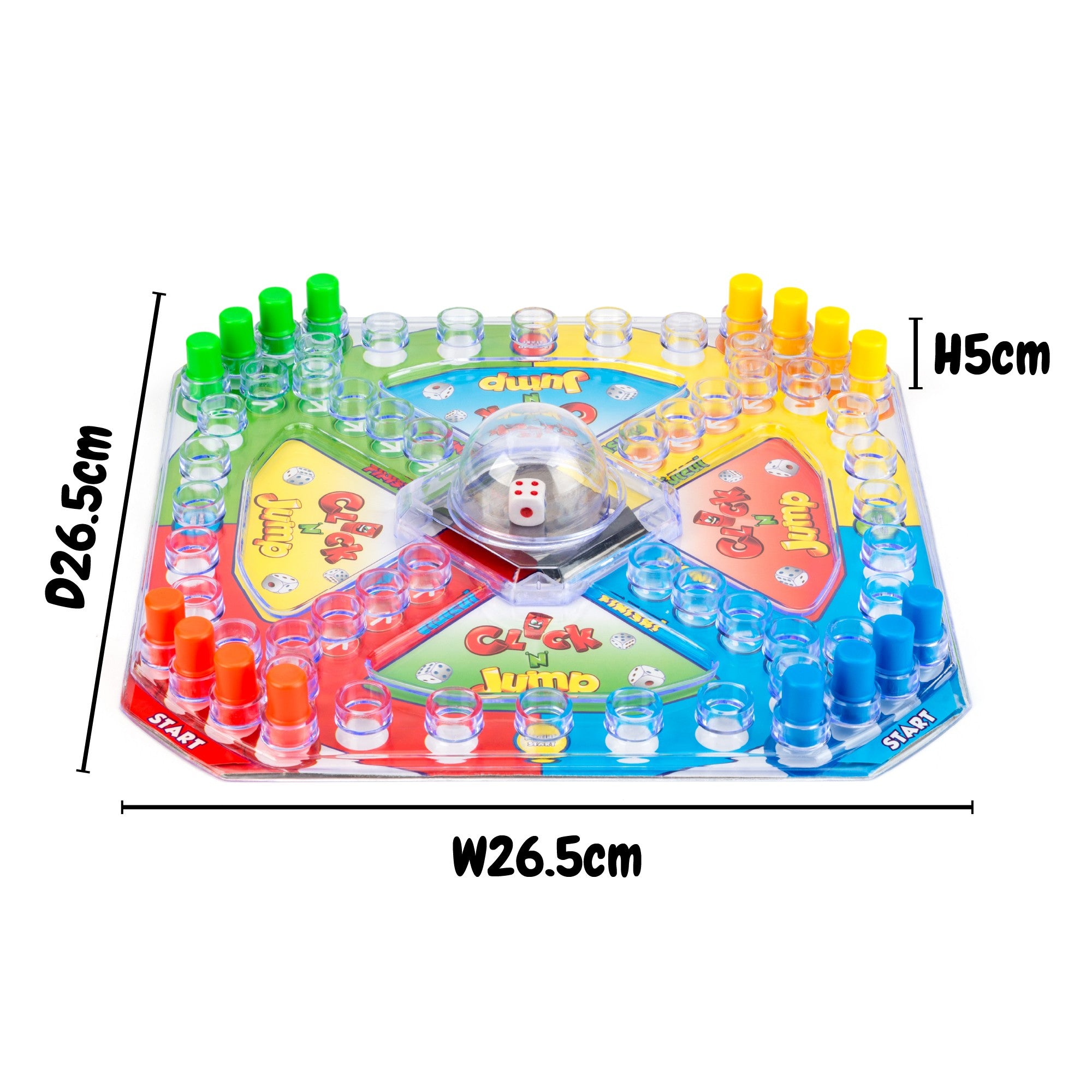 click and jump board game