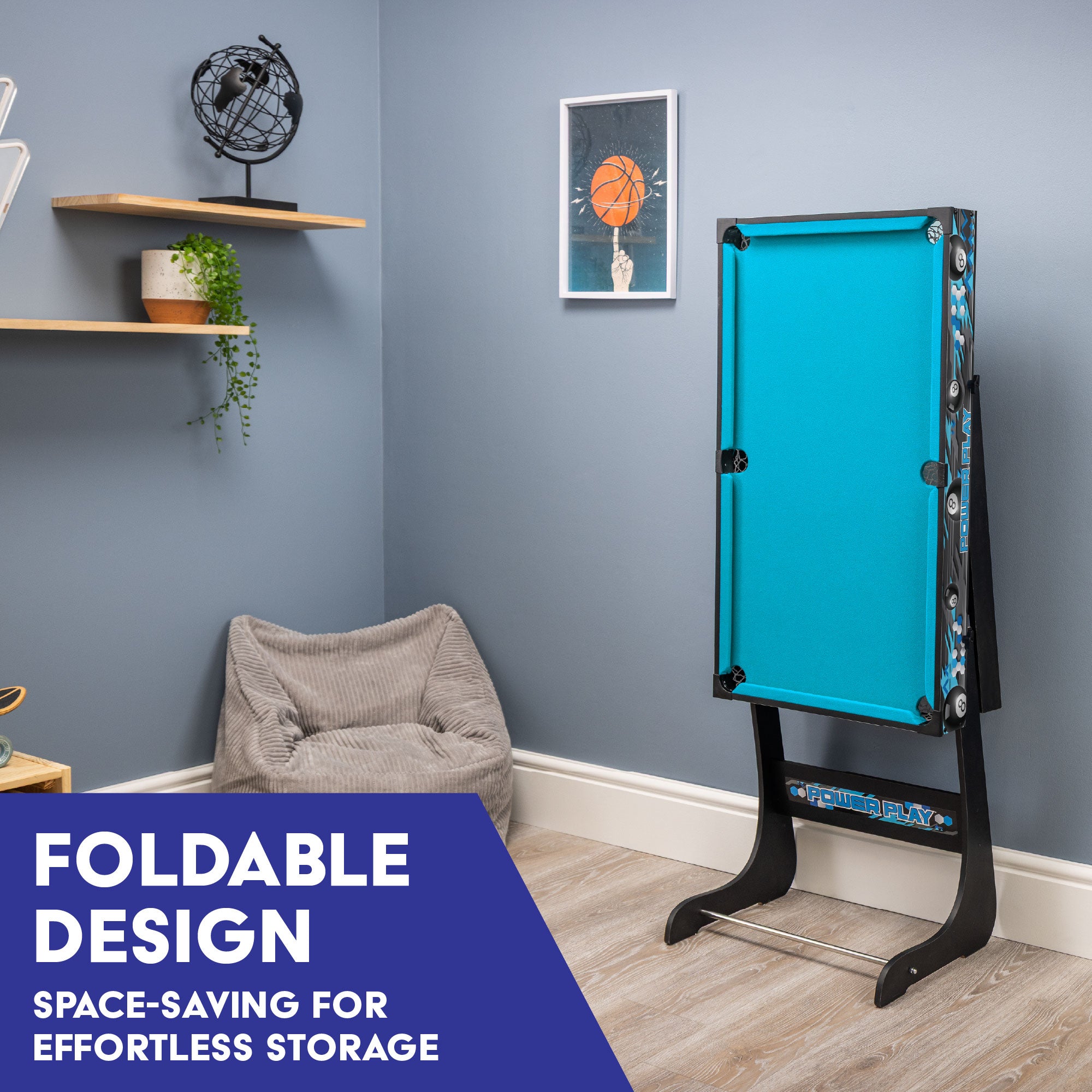 fold up pool table