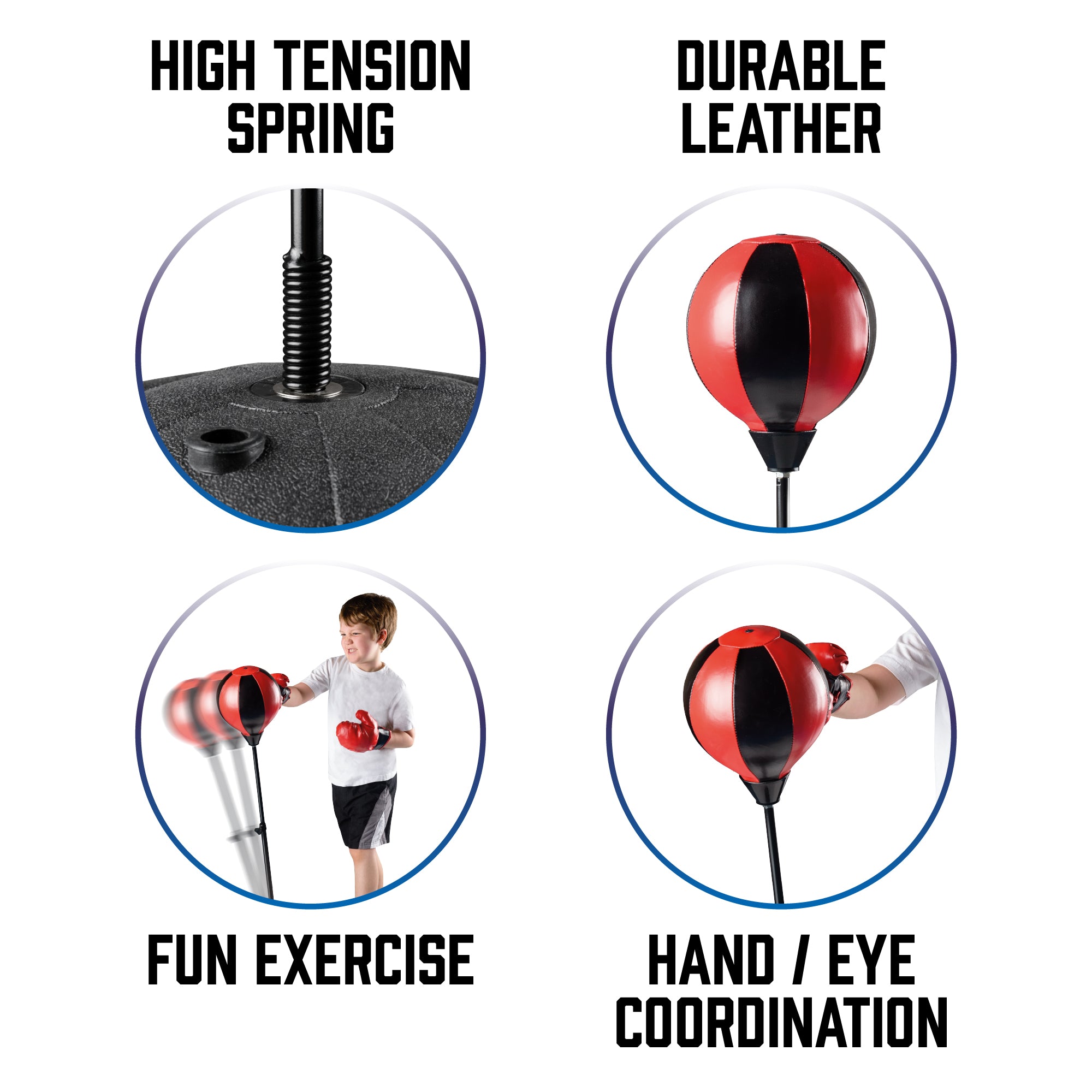 free standing punch bag