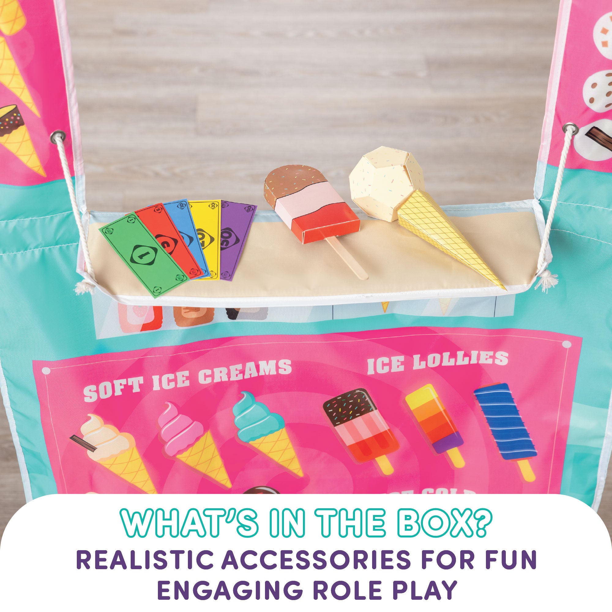 ice cream role play accessories