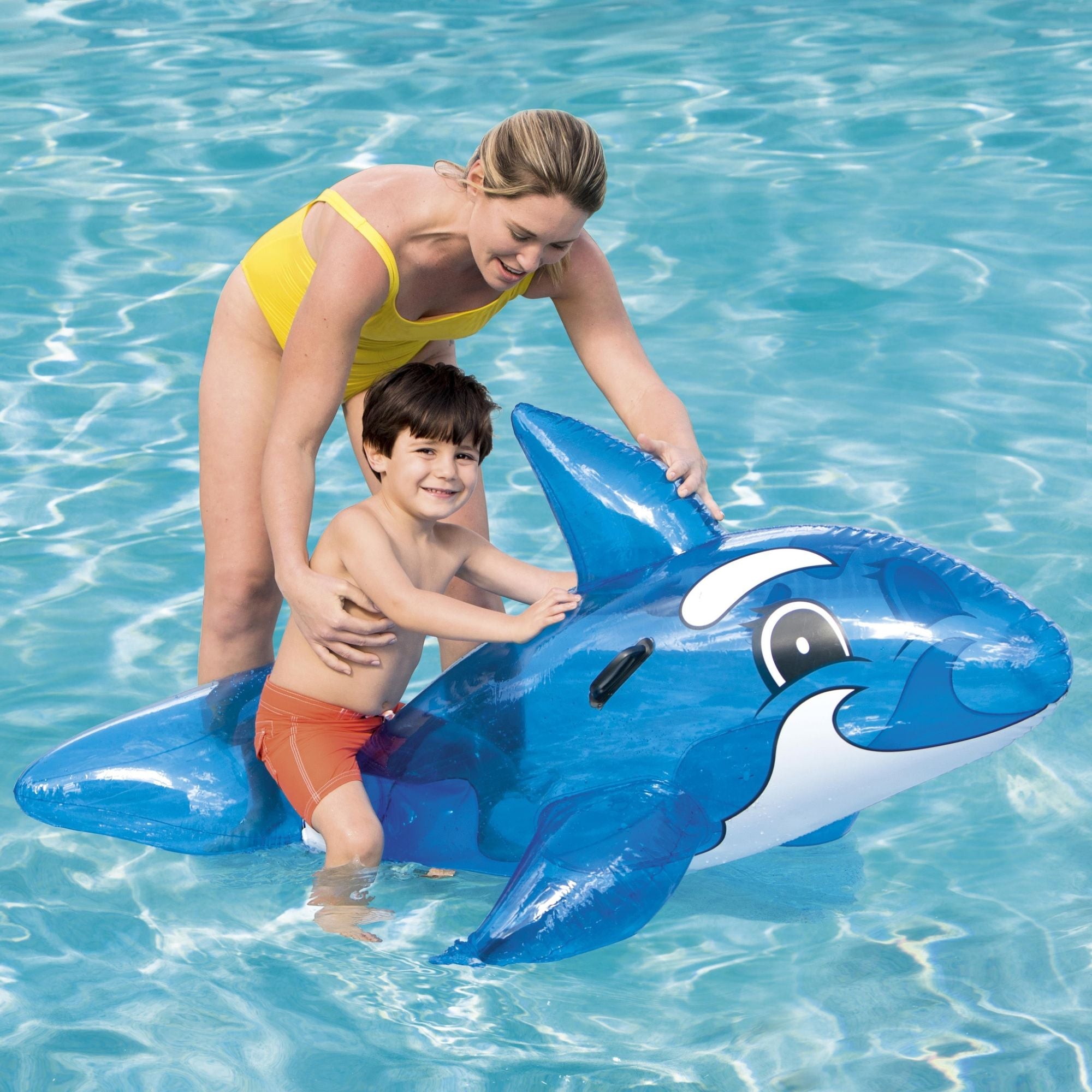 inflatable swimming float