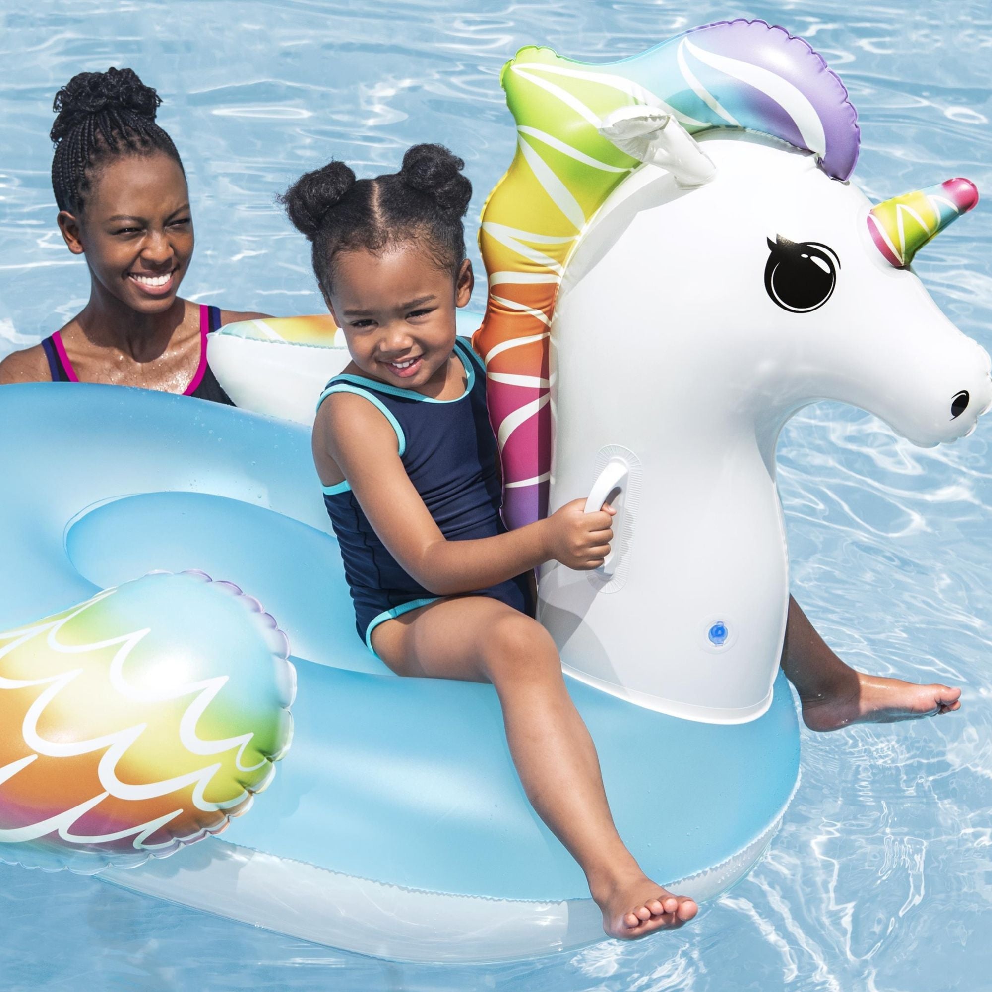inflatable unicorn kids ride on