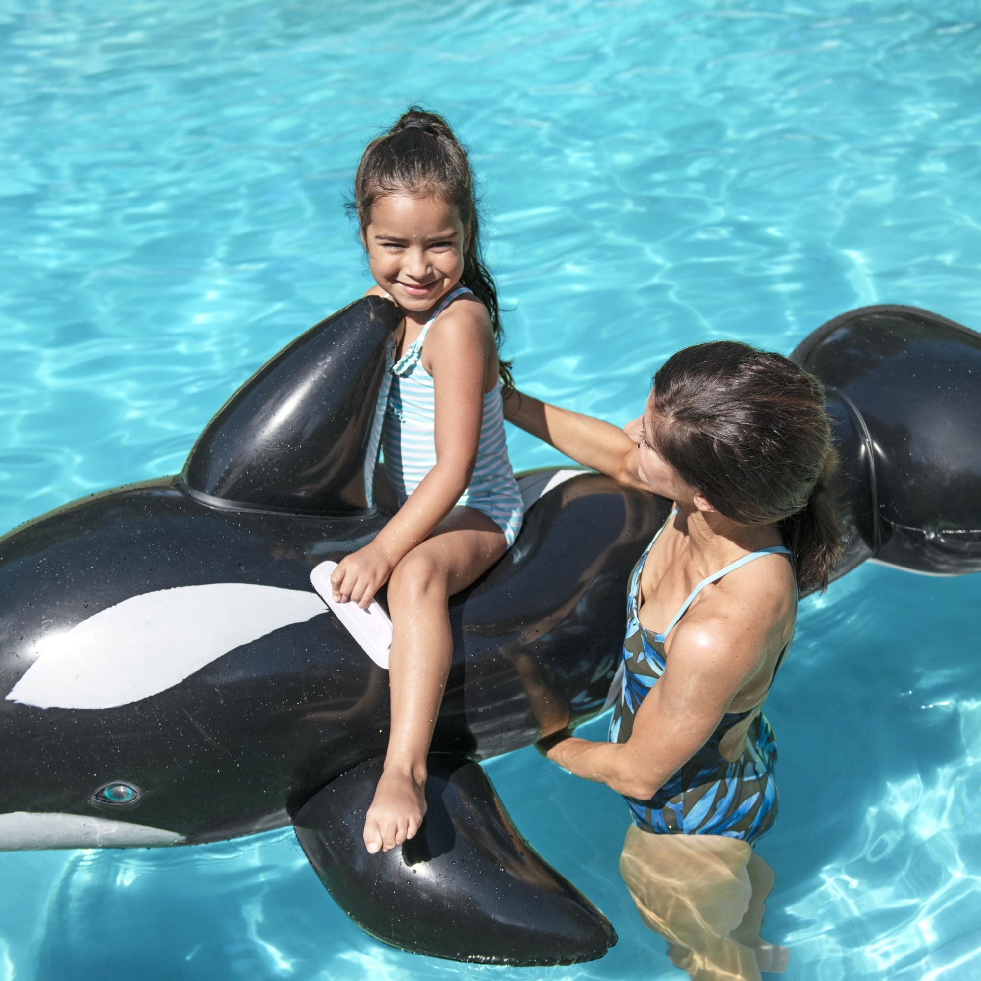 inflatable whale ride on