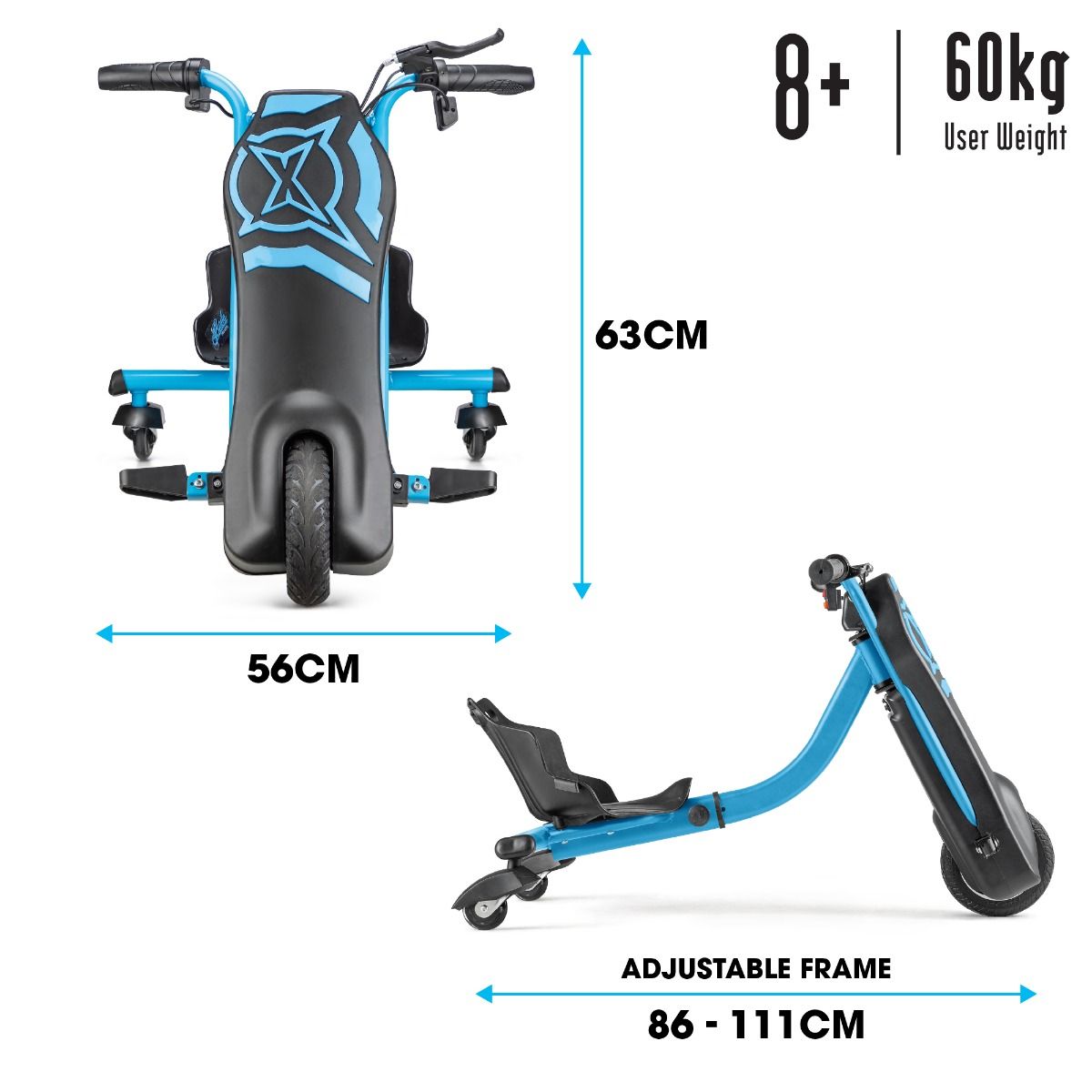 Cyclone Power Drifter Electric Trike