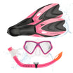 Kids snorkel set with fins and goggles