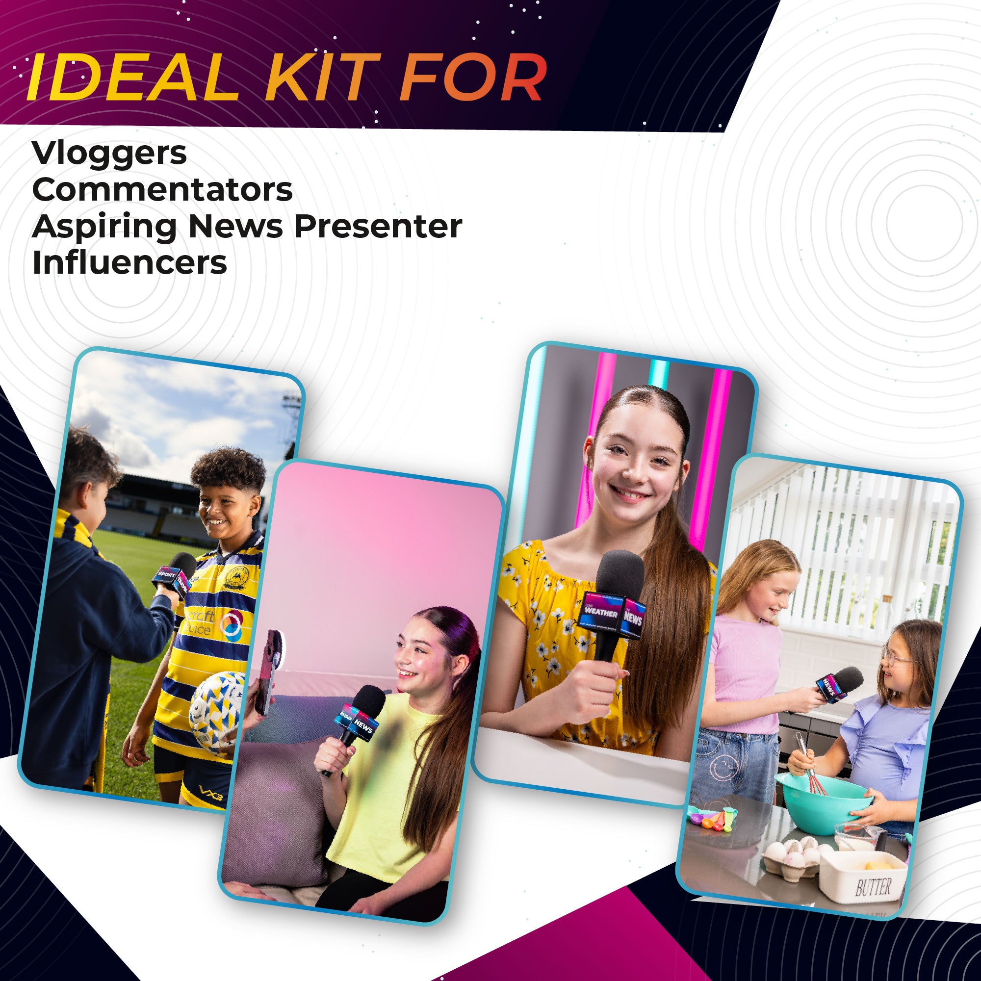 kids reporter kit