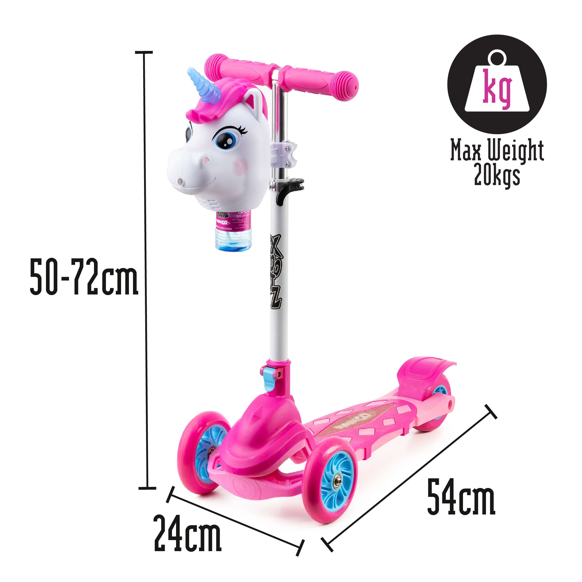 kids unicorn scooter