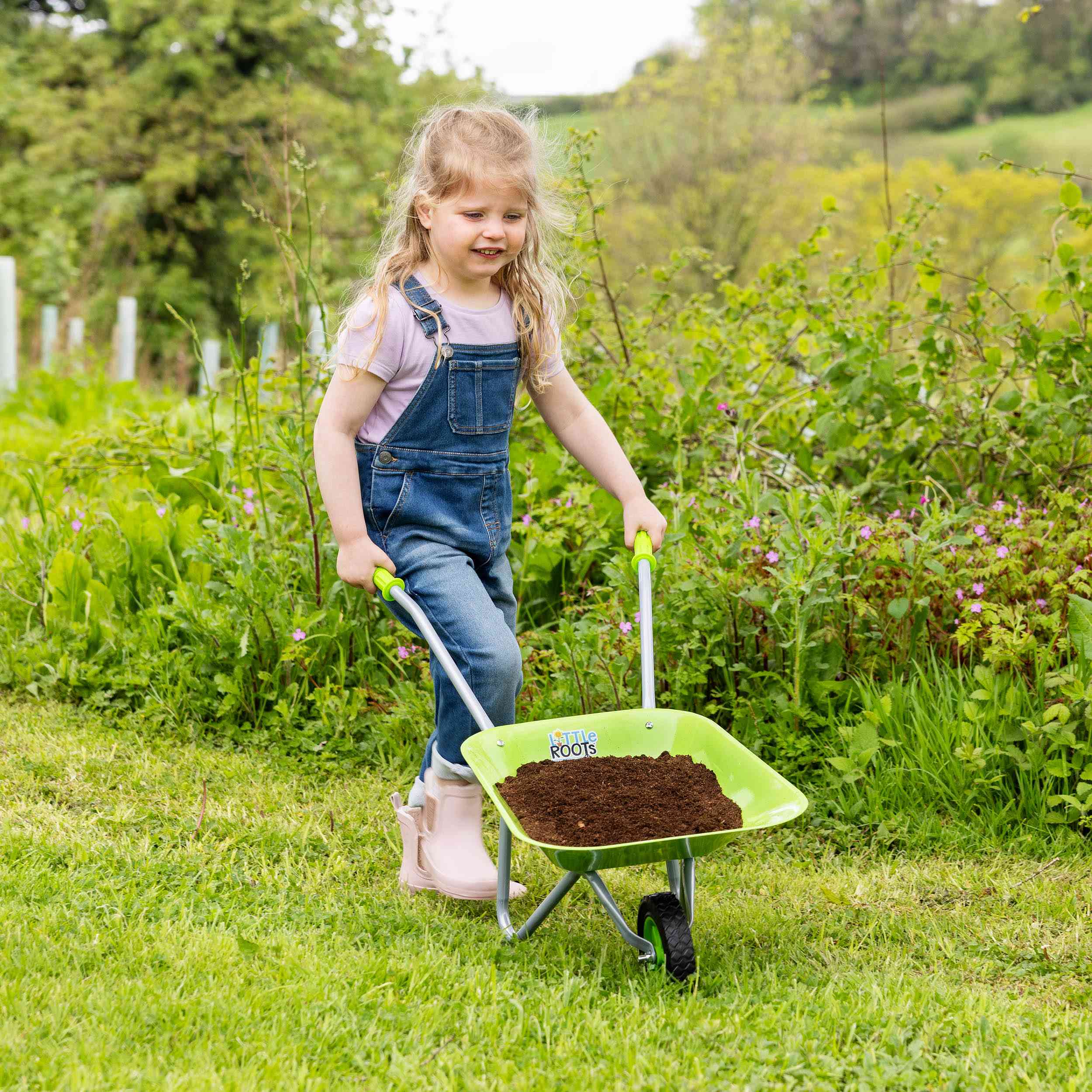 kids wheelbarrow