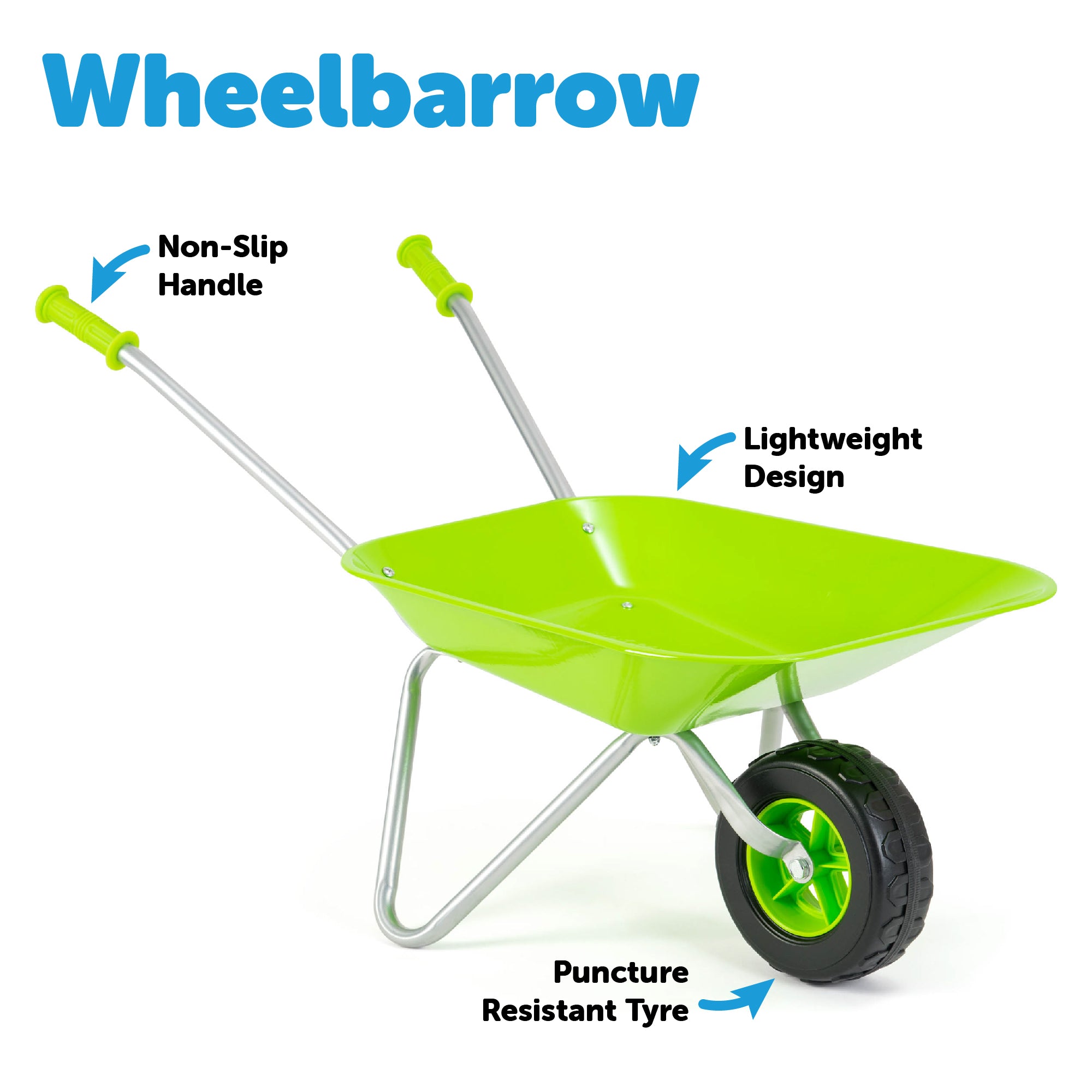 kids wheelbarrow plastic