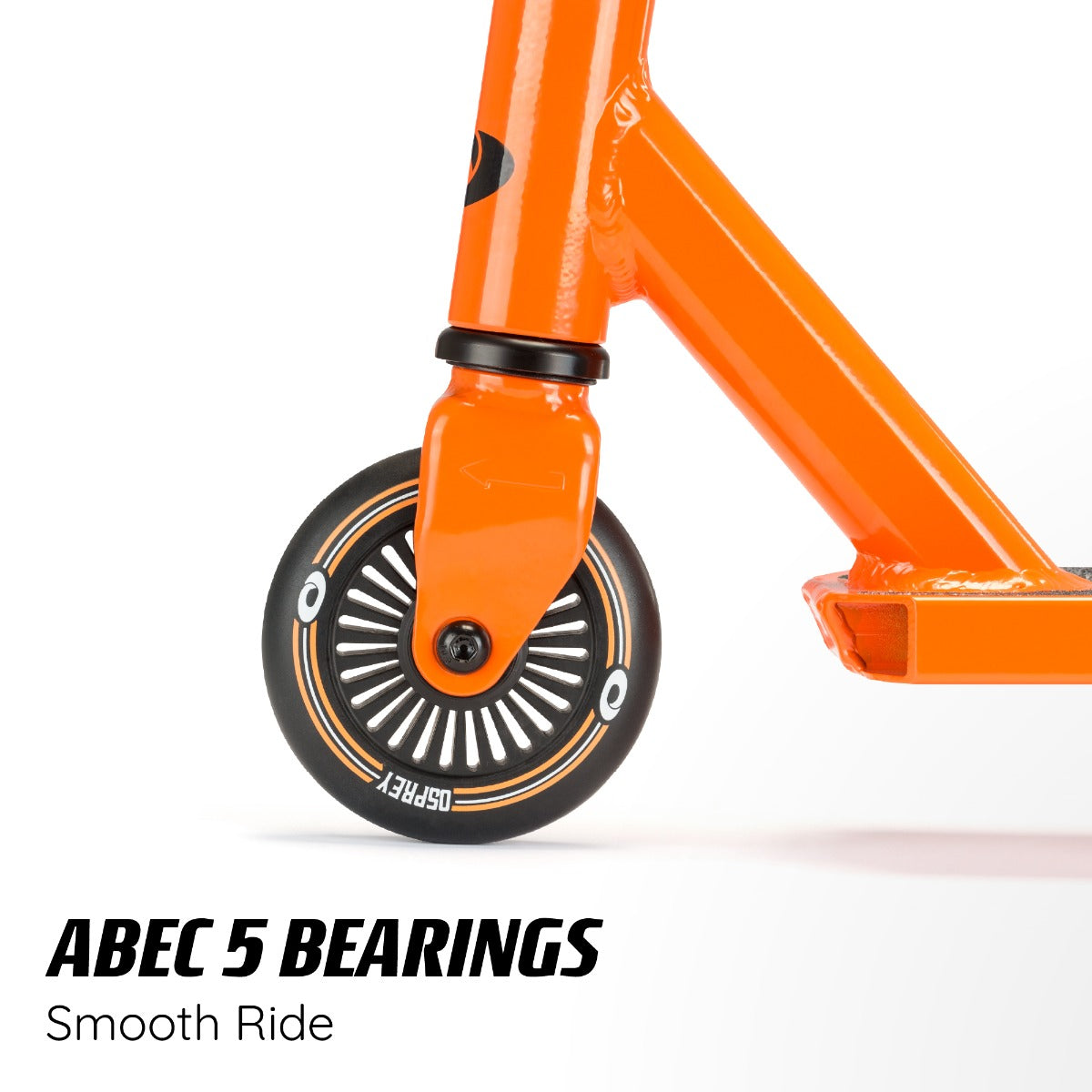 Orange pro stunt scooter for beginners