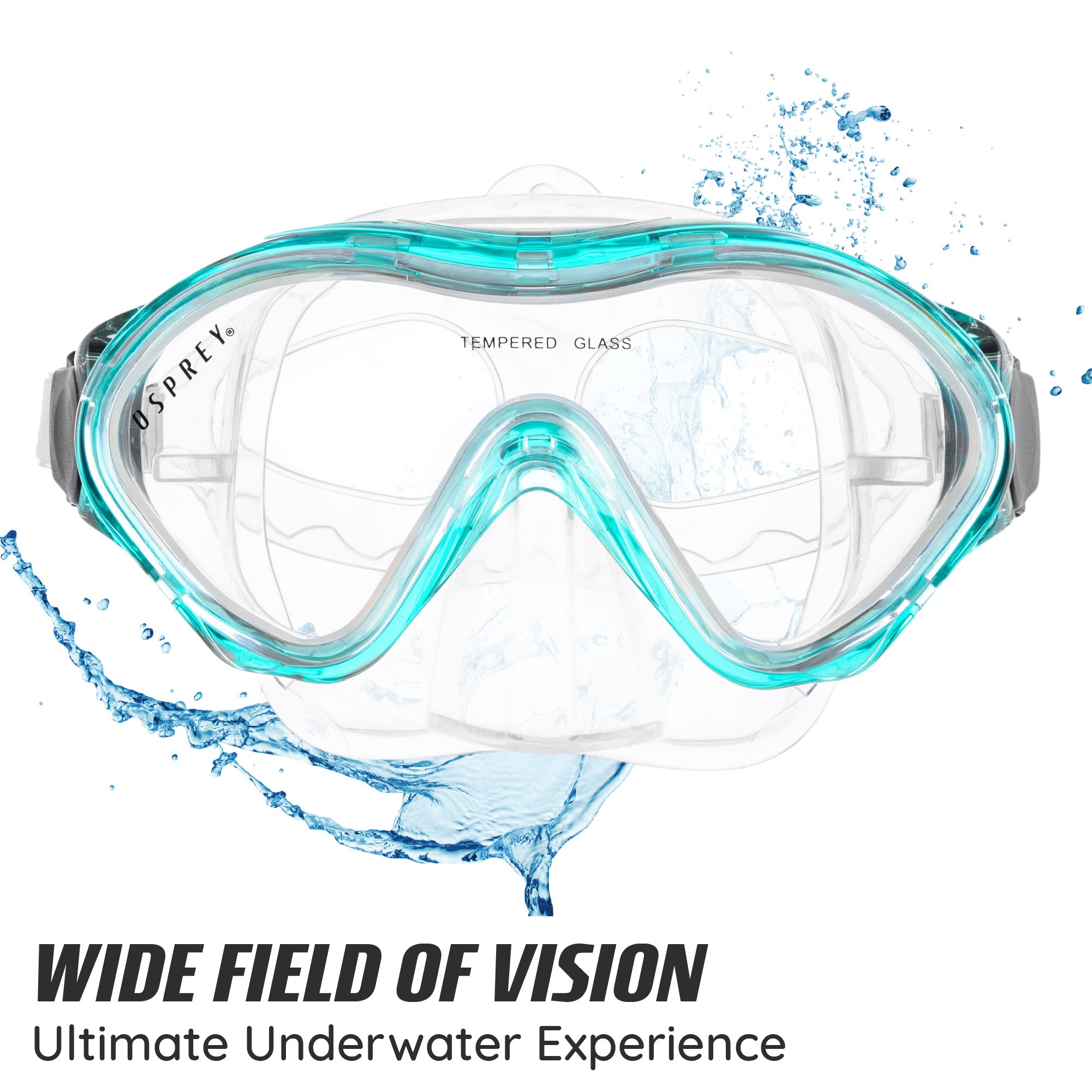 Osprey Junior Snorkel Set - Aqua