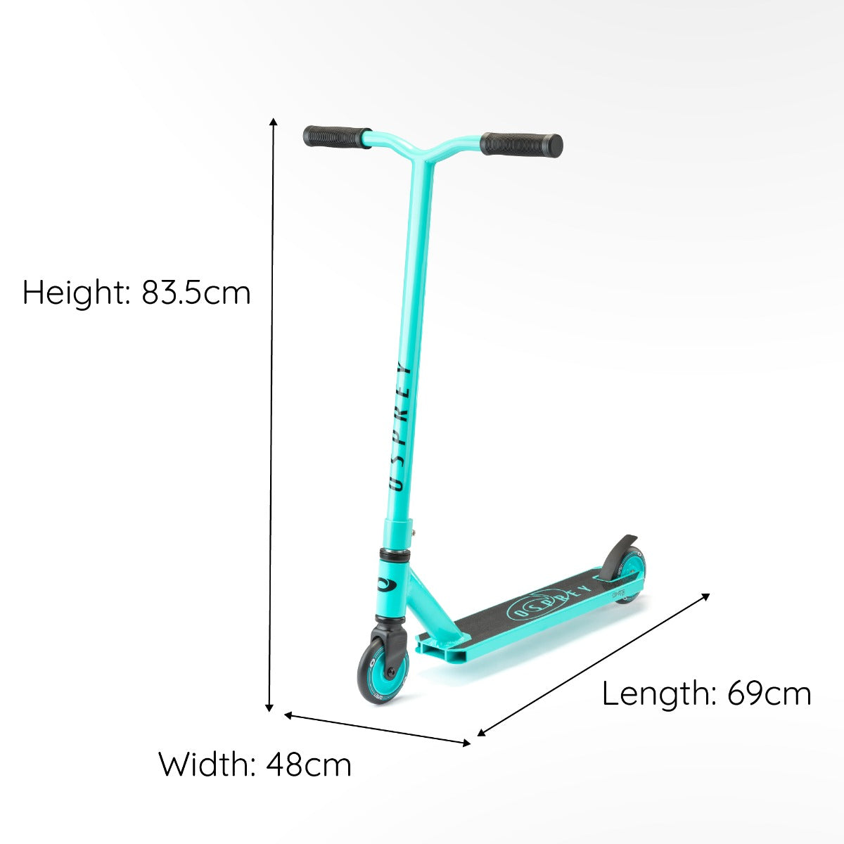 Pro-style scooter for skatepark fun