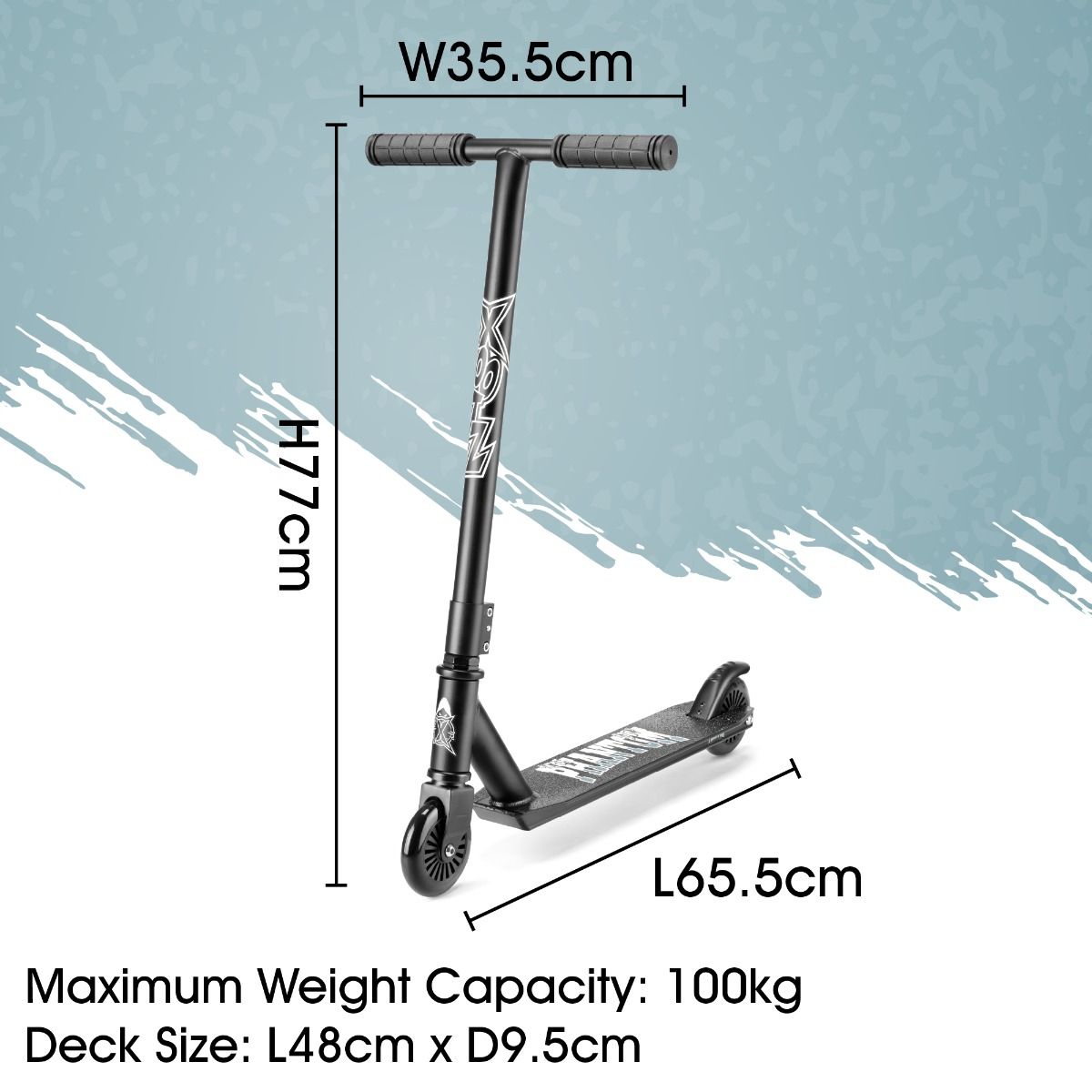 Phantom Stunt Scooter - Black