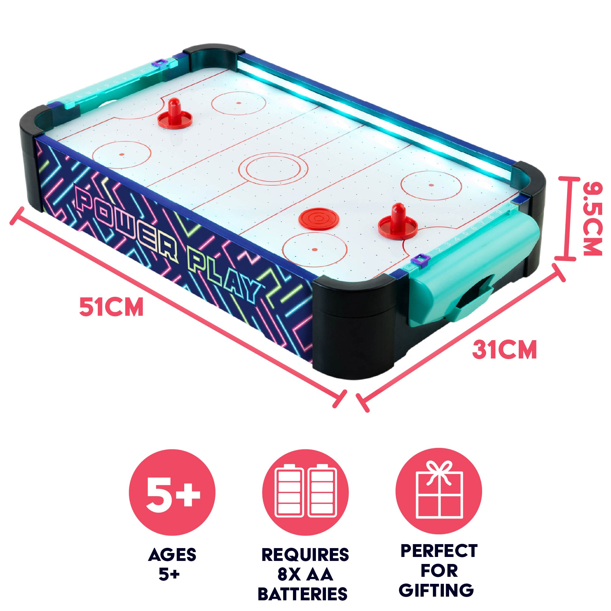 LED Air Hockey Games Table