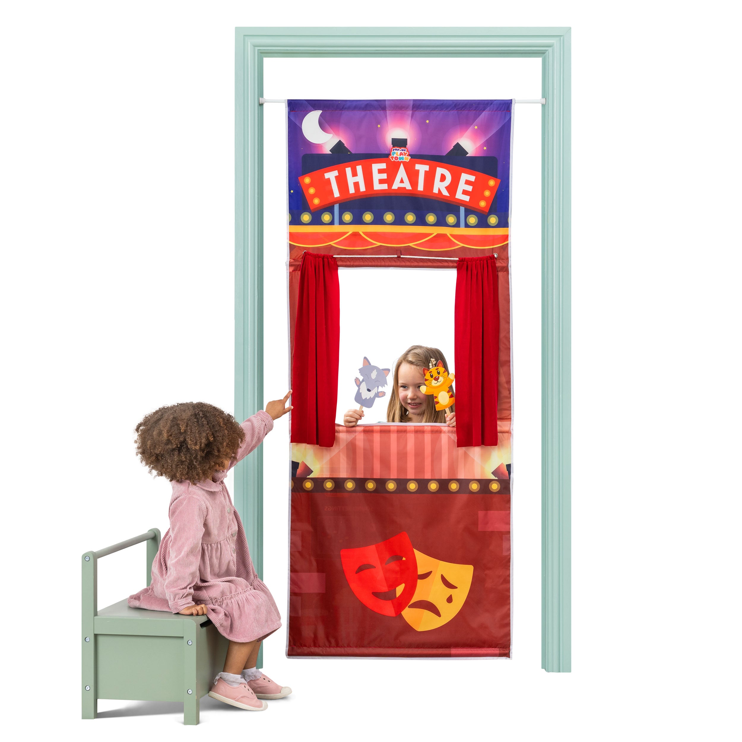 puppet theatre play curtain