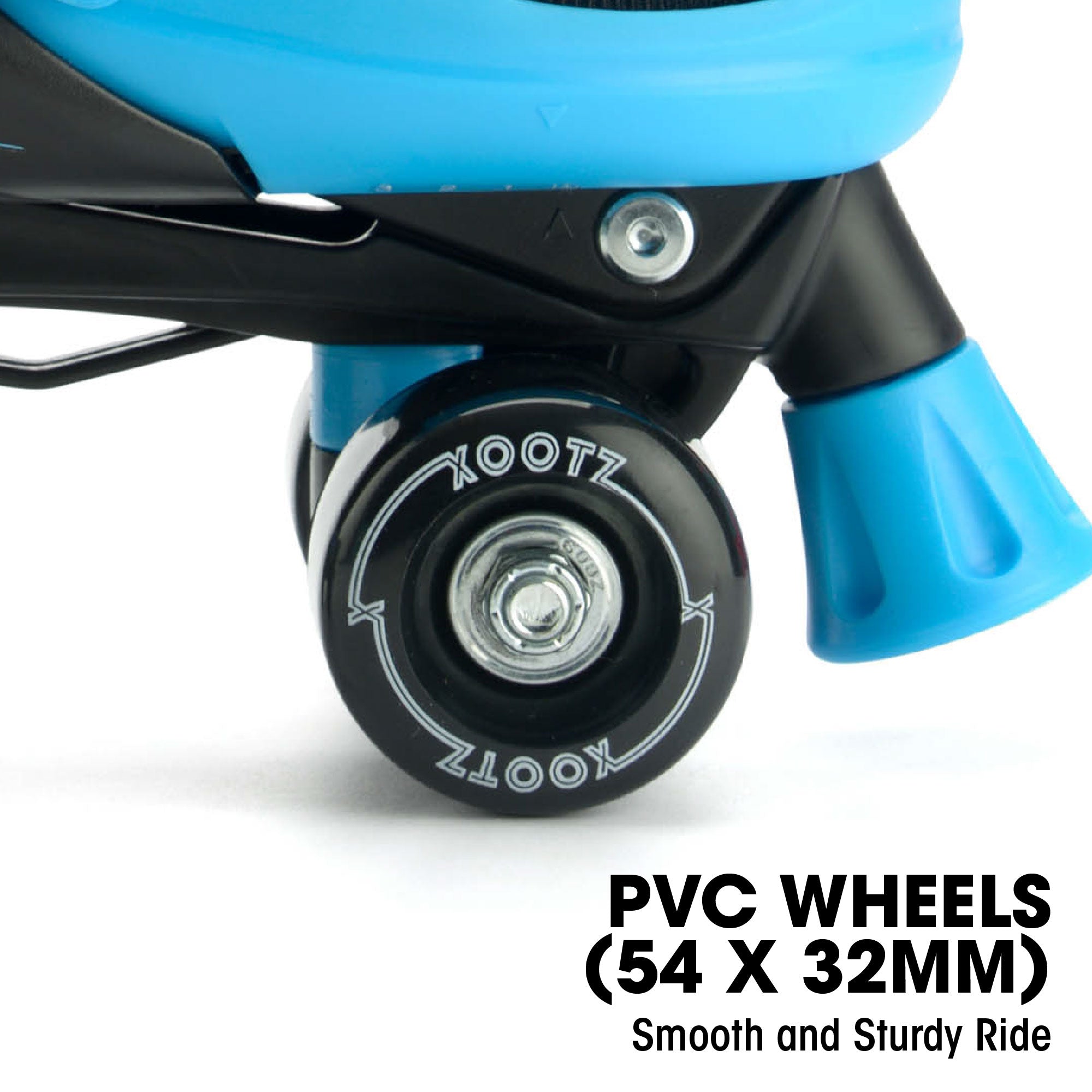 smooth pvc wheels quad skates