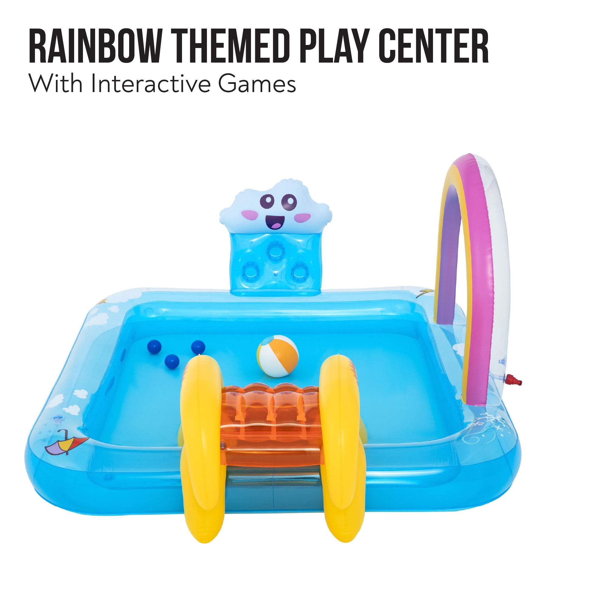 sprinkler play pool for kids