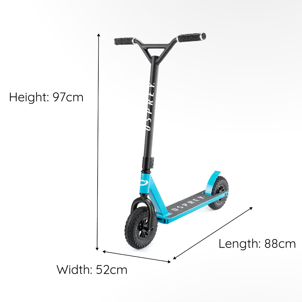 Freestyle off-road scooter for teens