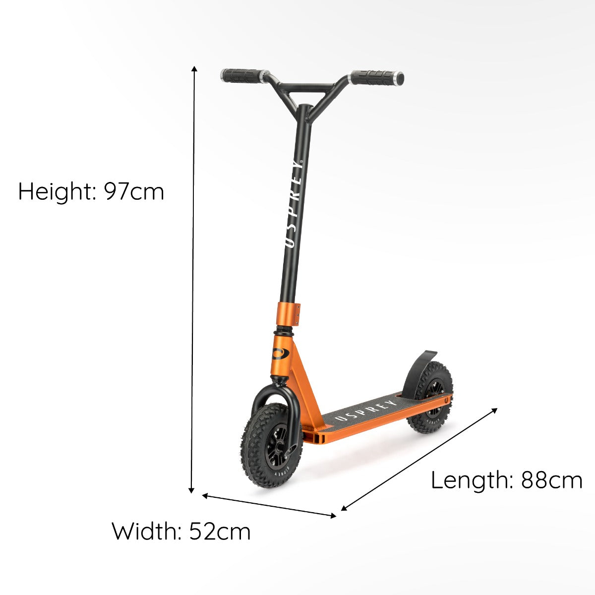 Rugged copper scooter for kids