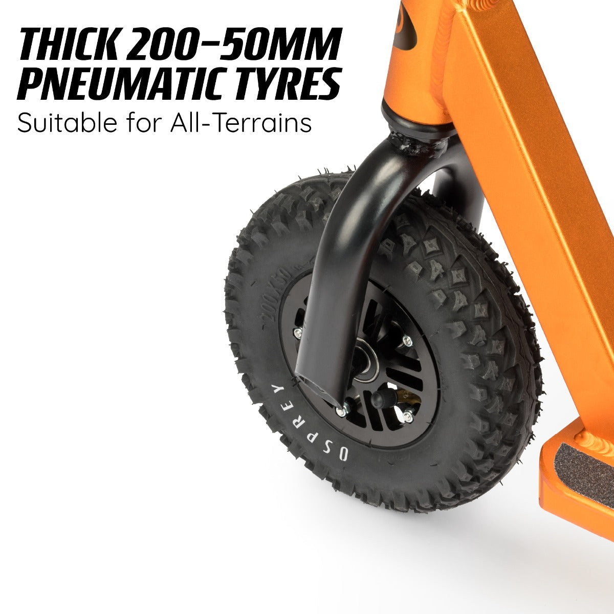 Kids outdoor trick scooter with big wheels