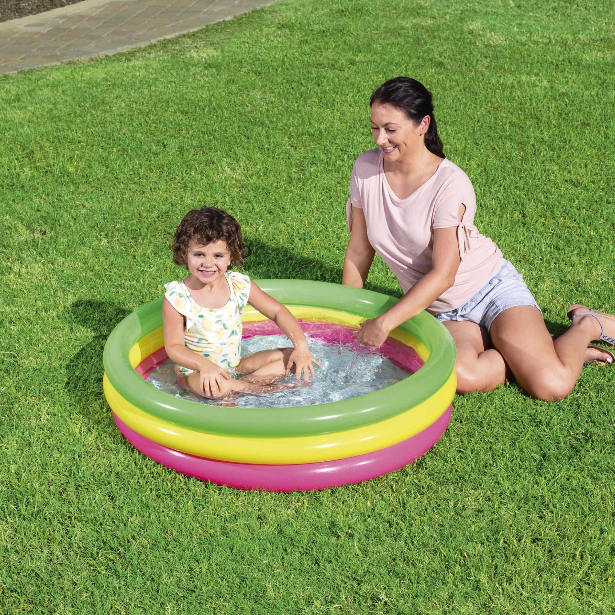 paddling pool baby
