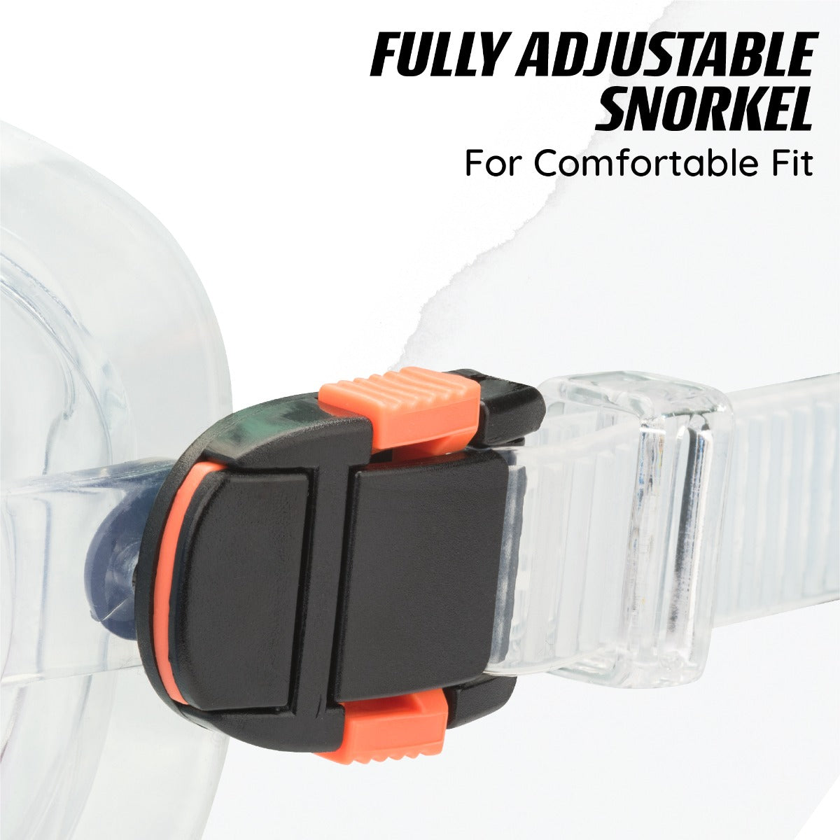 Easy-fit snorkel mask combo for children