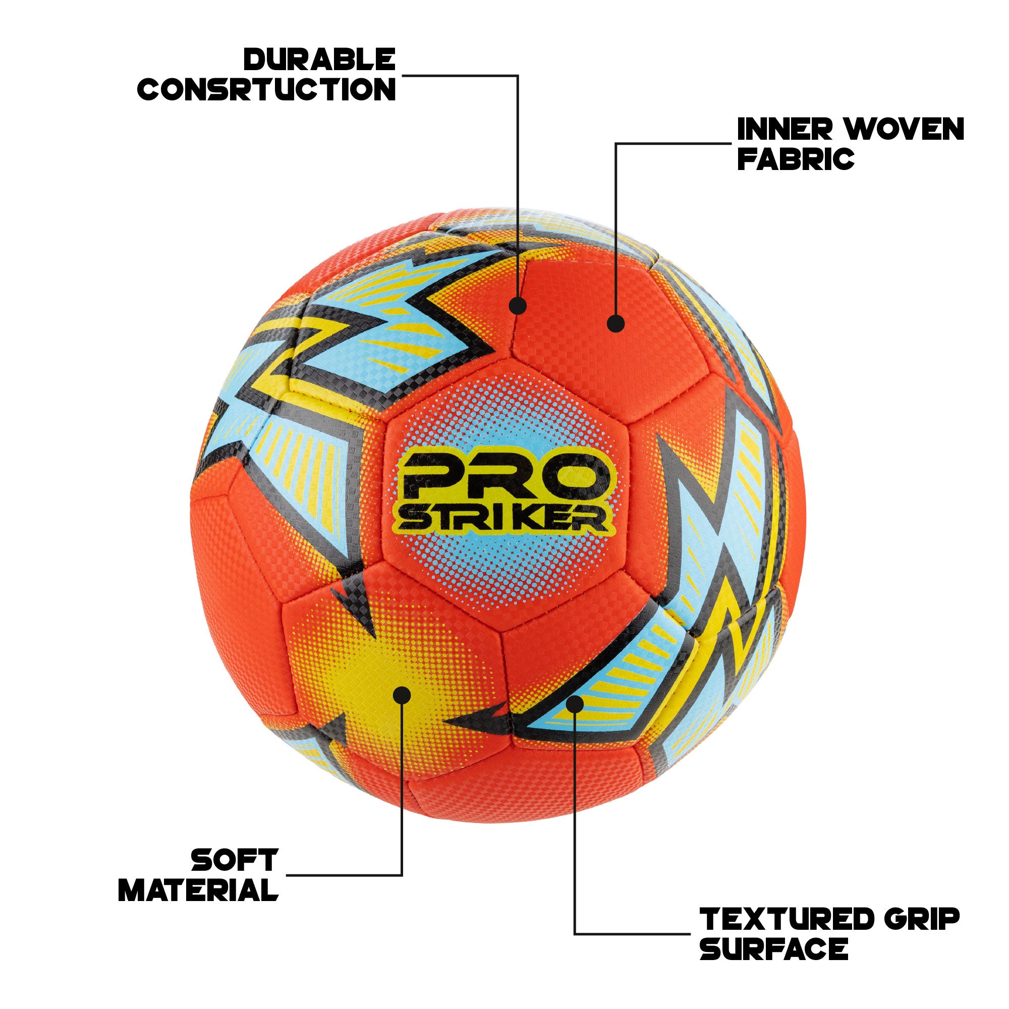 soft inner woven fabric football