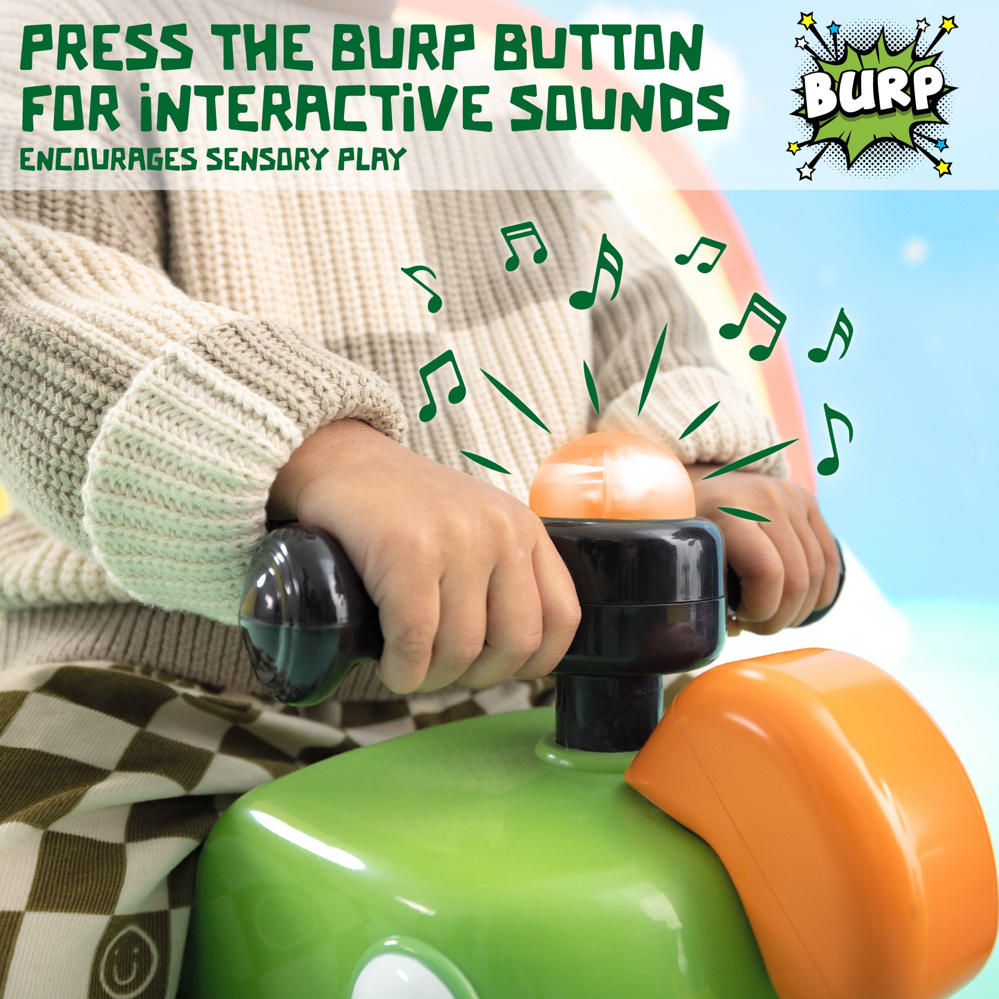 toddler ride on with interactive character sounds